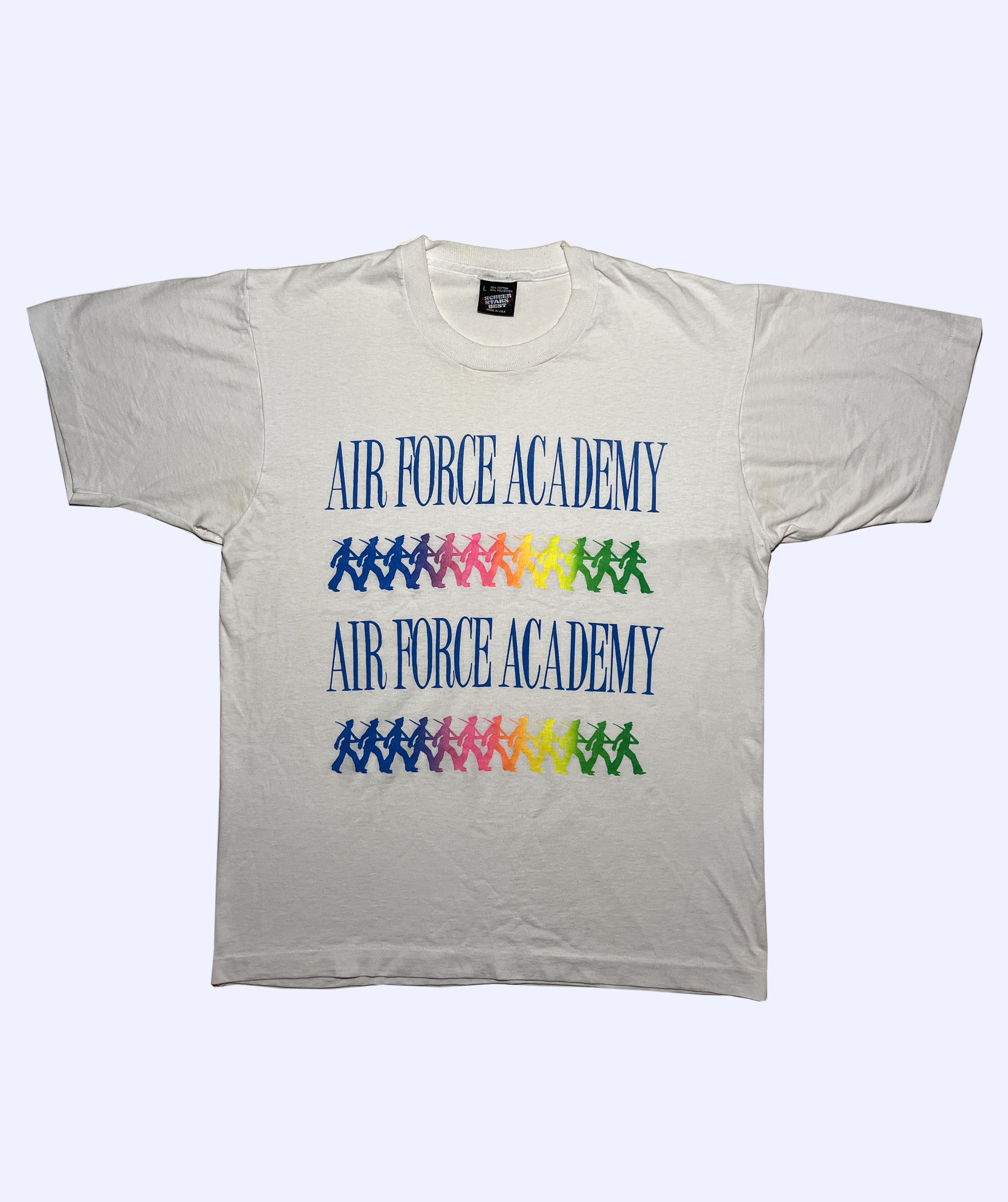 Other US Air force Academy Vintage Single Stitch 80s T-shirt Size US L / EU 52-54 / 3 - 1 Thumbnail