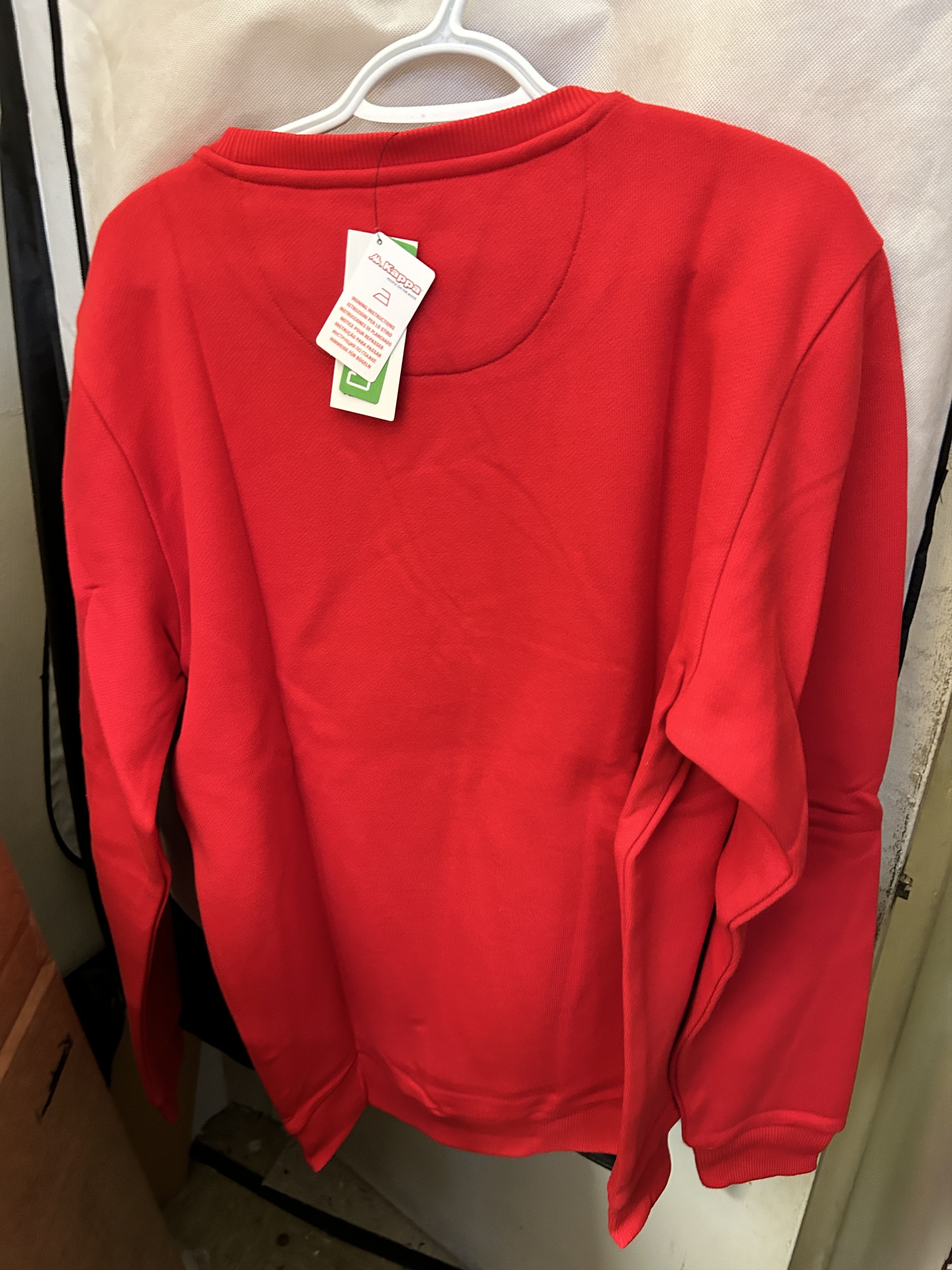 Gosha Rubchinskiy × Kappa GOSHA RUBCHINSKIY kappa sweatshirt red logo crewneck size XL Size US XL / EU 56 / 4 - 8 Thumbnail