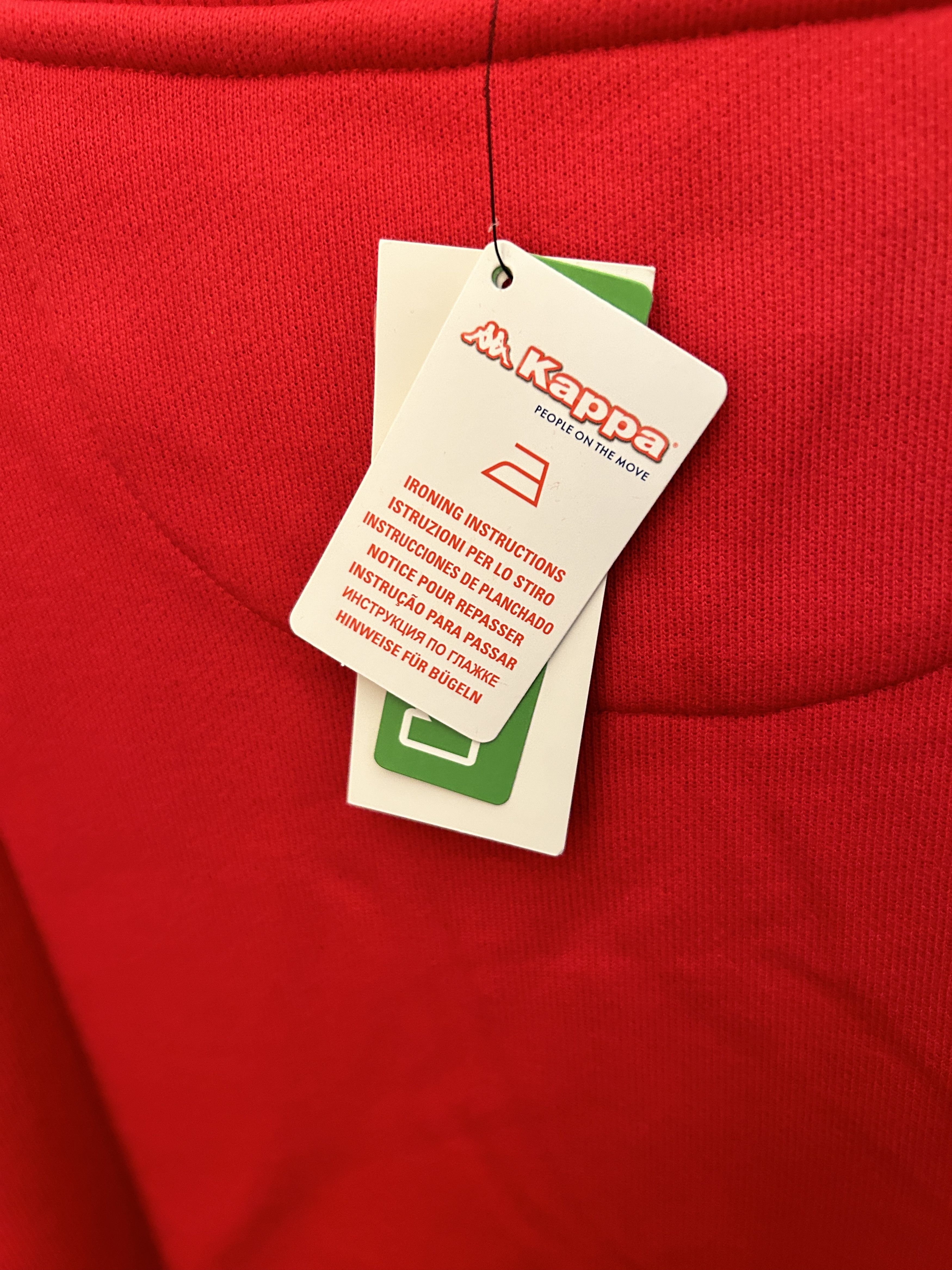 Gosha Rubchinskiy × Kappa GOSHA RUBCHINSKIY kappa sweatshirt red logo crewneck size XL Size US XL / EU 56 / 4 - 5 Thumbnail