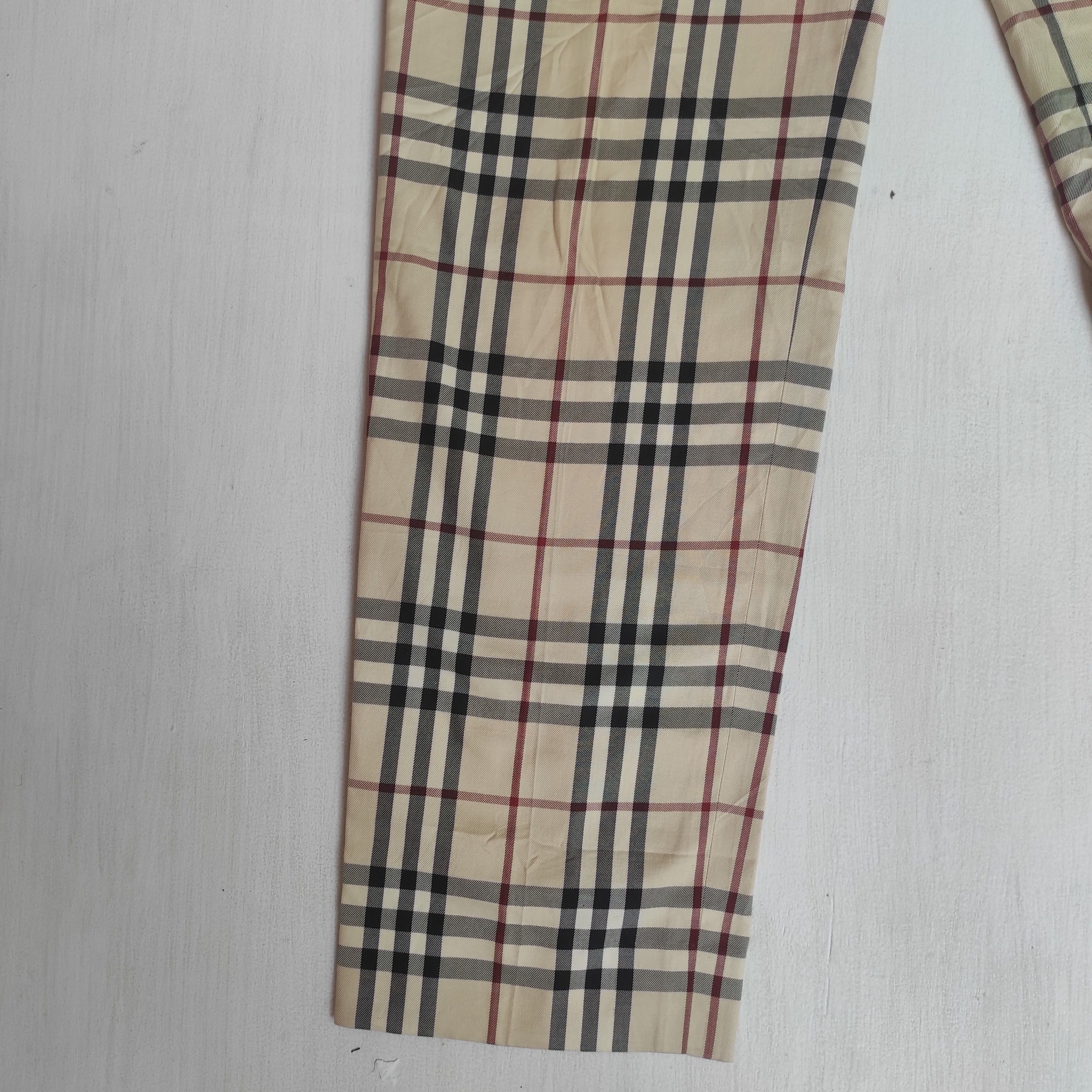 Burberry Burberry Novacheck Pants Size 27" / US 4 / IT 40 - 3 Thumbnail