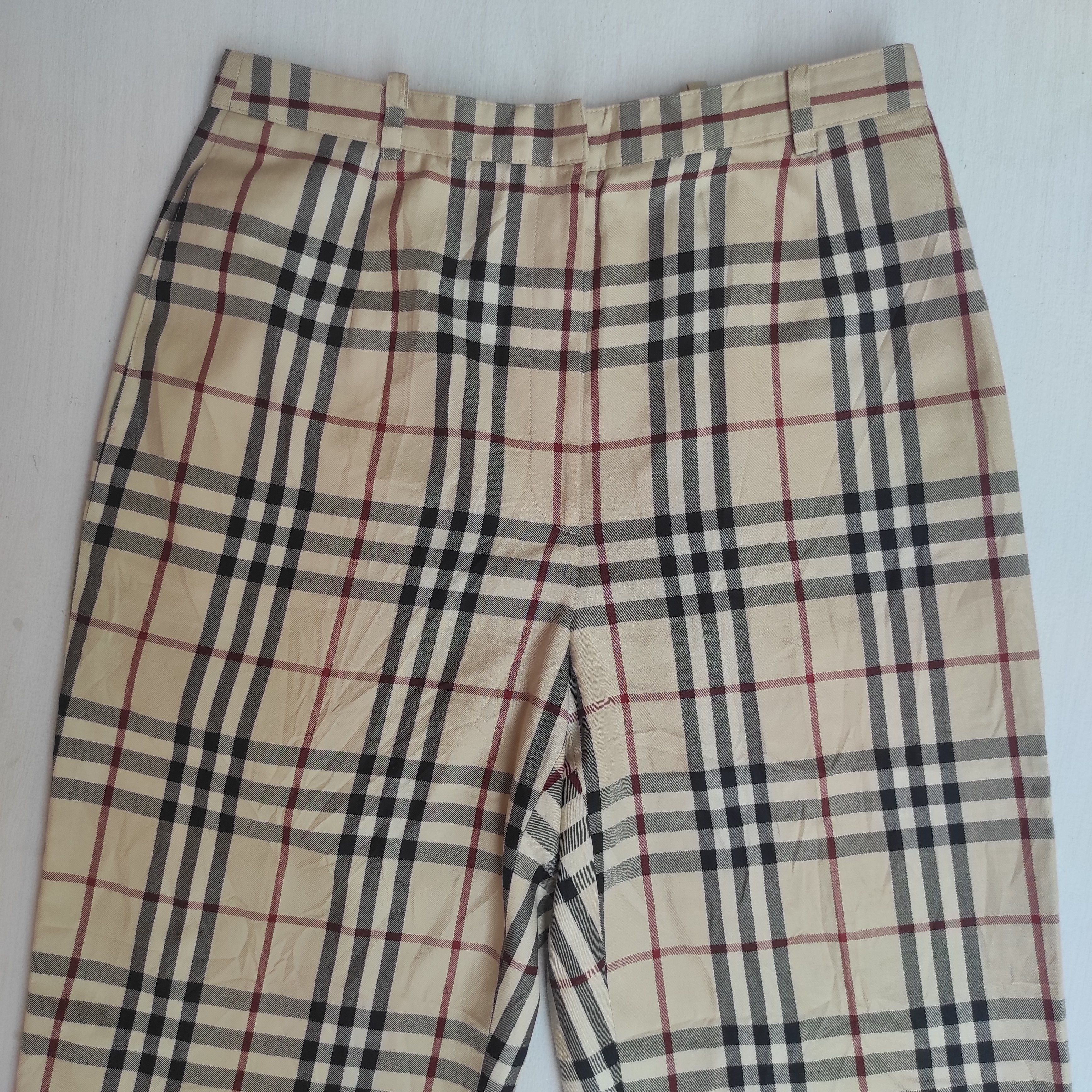 Burberry Burberry Novacheck Pants Size 27" / US 4 / IT 40 - 2 Thumbnail