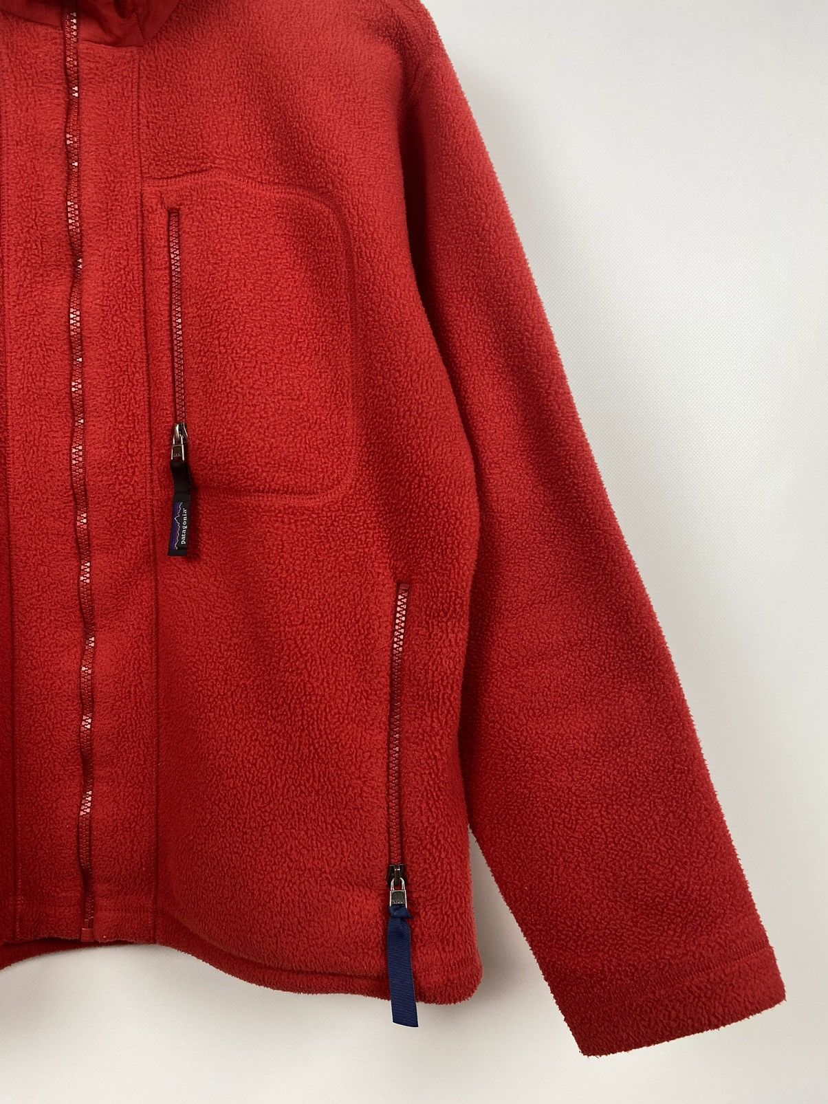 Patagonia Vintage Patagonia Synchilla Zip Red Fleece Jacket Pullover Size US S / EU 44-46 / 1 - 6 Thumbnail