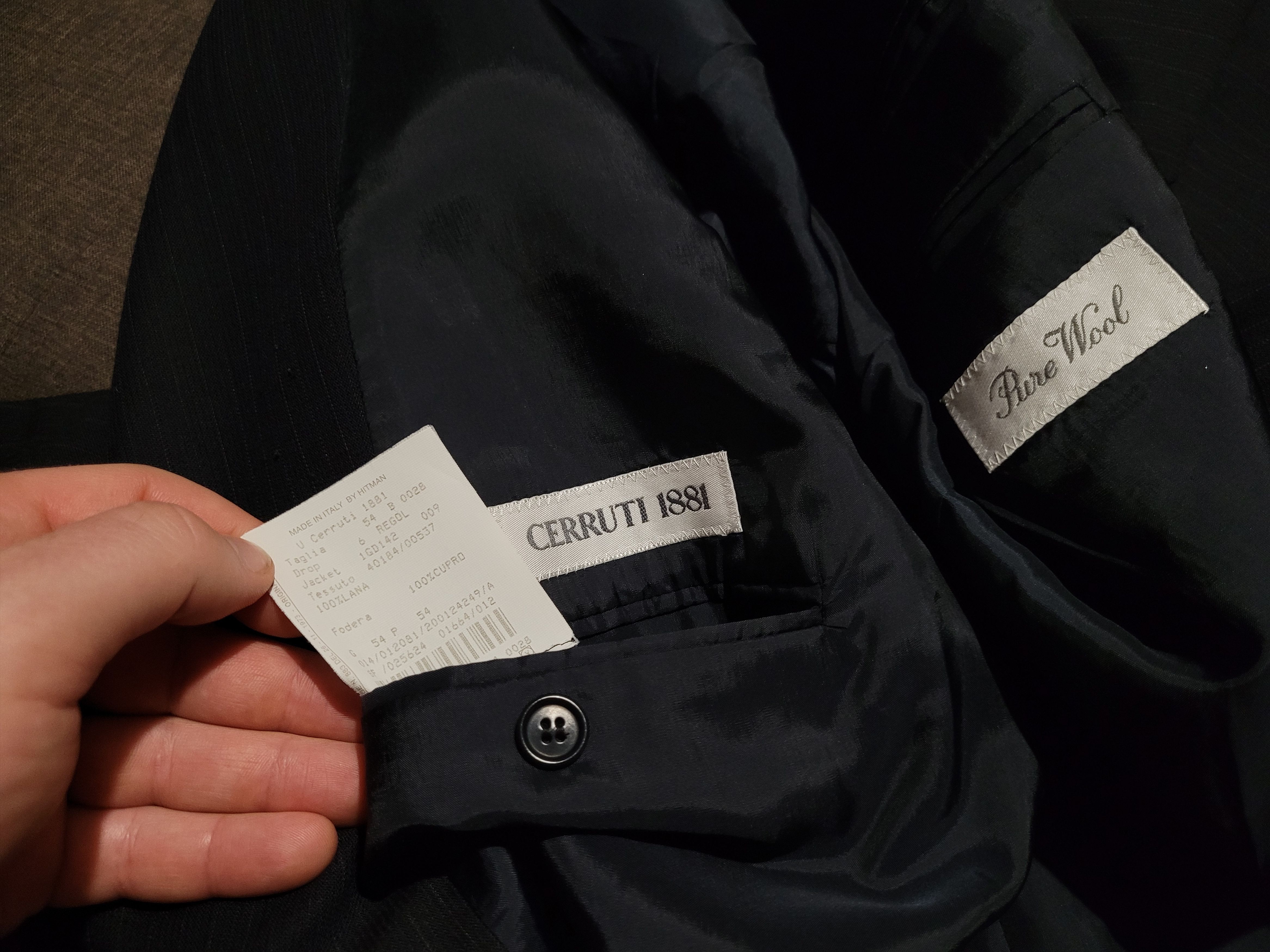 Cerruti 1881 Cerutti 1881 Blazer vintage Size 54R - 7 Thumbnail
