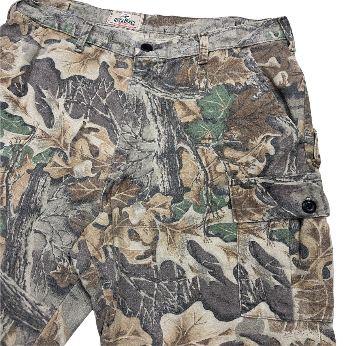 Redhead Vintage 90s RedHead Obsession Camouflage Hunting Cargo Pants Size US 36 / EU 52 - 8 Thumbnail