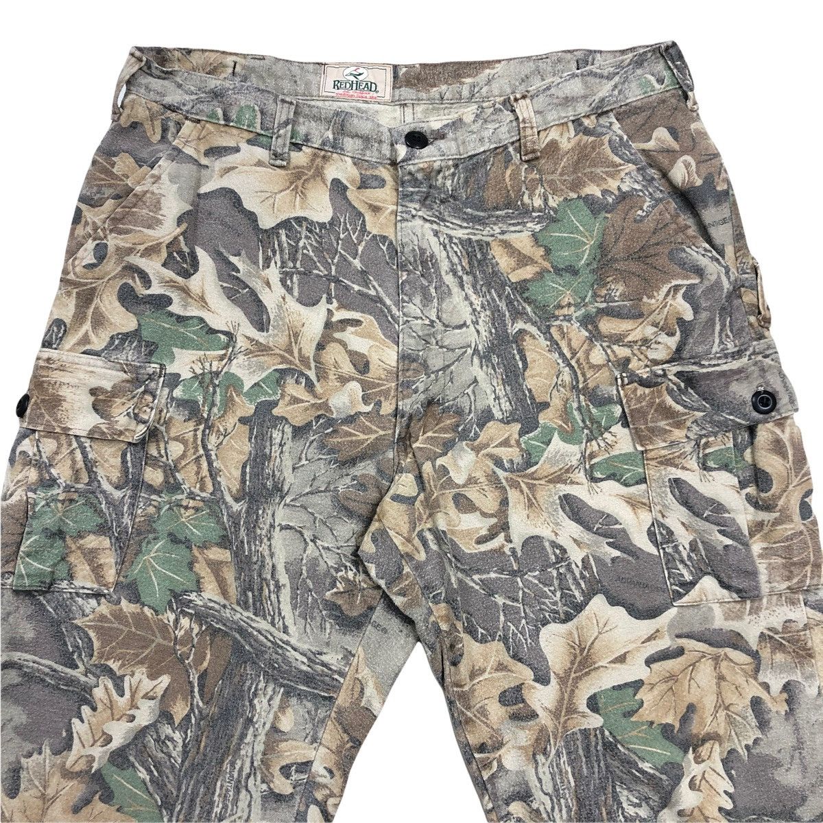 Redhead Vintage 90s RedHead Obsession Camouflage Hunting Cargo Pants Size US 36 / EU 52 - 6 Thumbnail