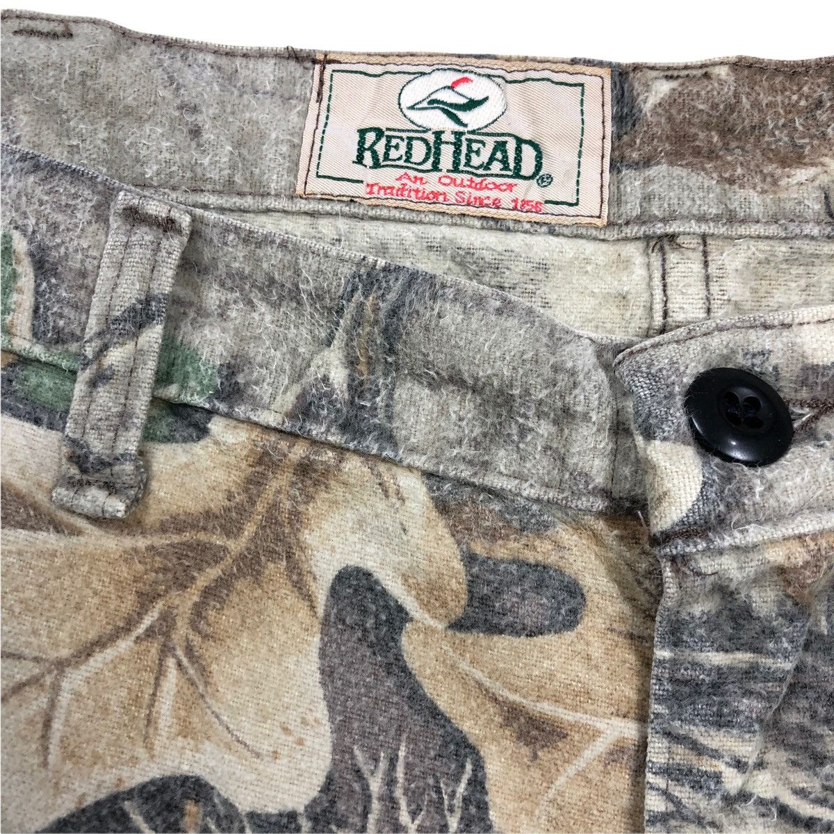 Redhead Vintage 90s RedHead Obsession Camouflage Hunting Cargo Pants Size US 36 / EU 52 - 9 Thumbnail