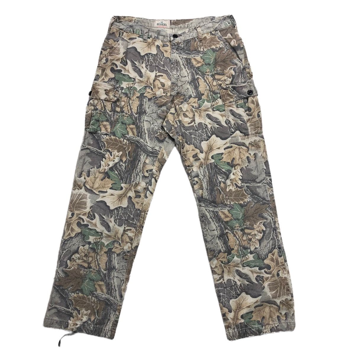 Red Head Red Head Casual Zip Button Cargo Pants Mens Size 48x30 Green Grailed