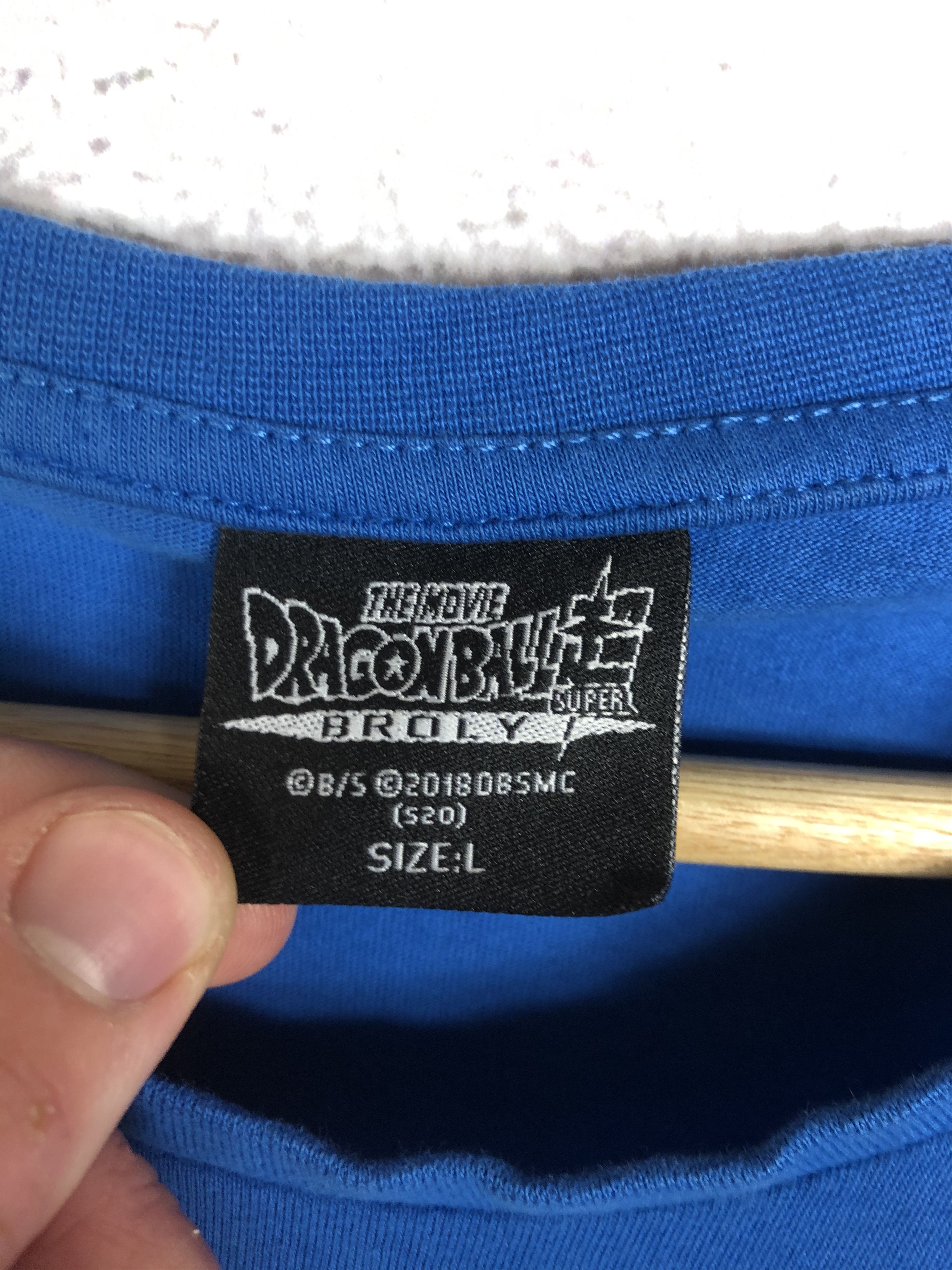 Anime Dragonballz Anime t-shirt streetwear Japanese tee Size US L / EU 52-54 / 3 - 6 Thumbnail