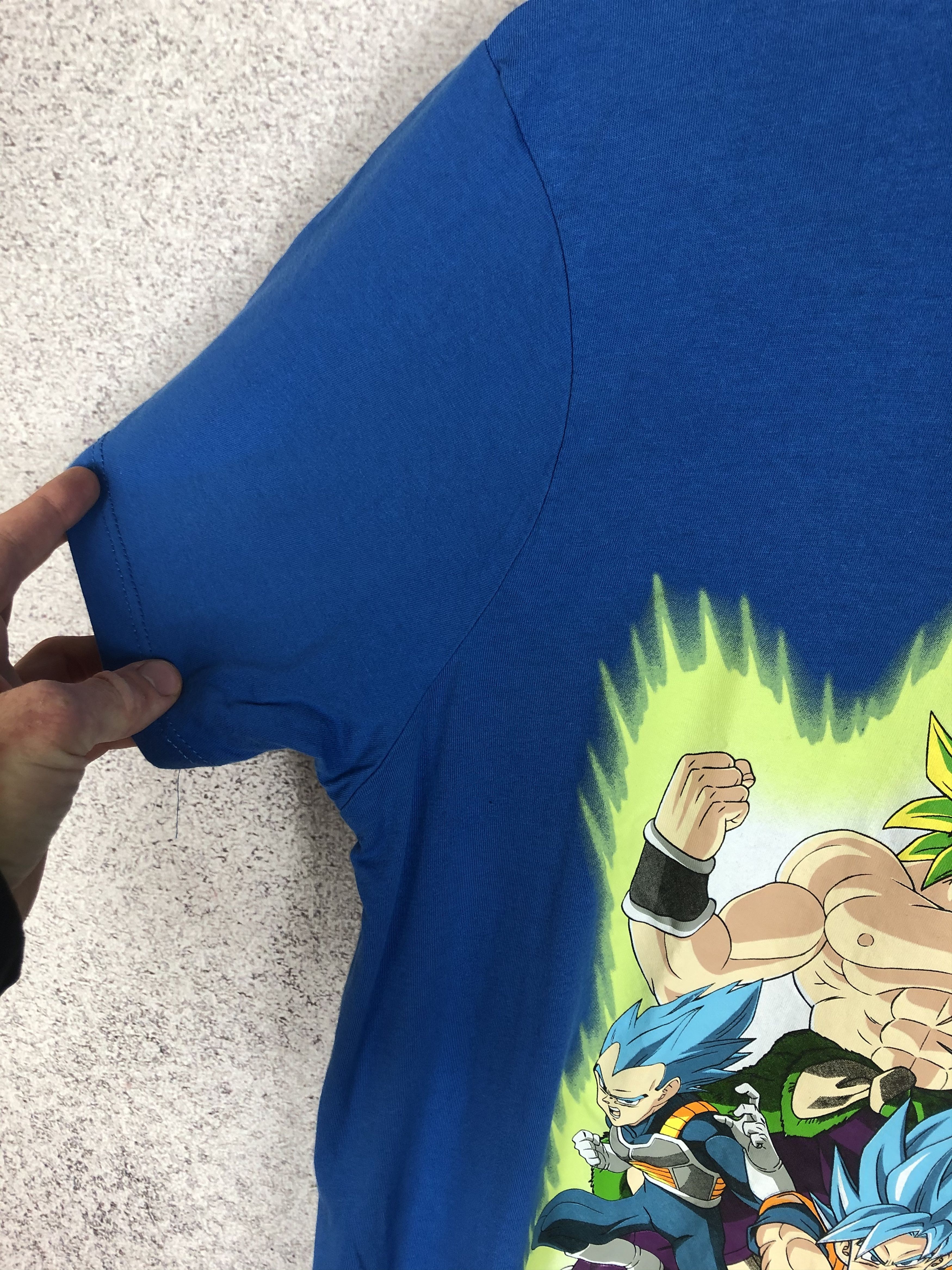 Anime Dragonballz Anime t-shirt streetwear Japanese tee Size US L / EU 52-54 / 3 - 5 Thumbnail