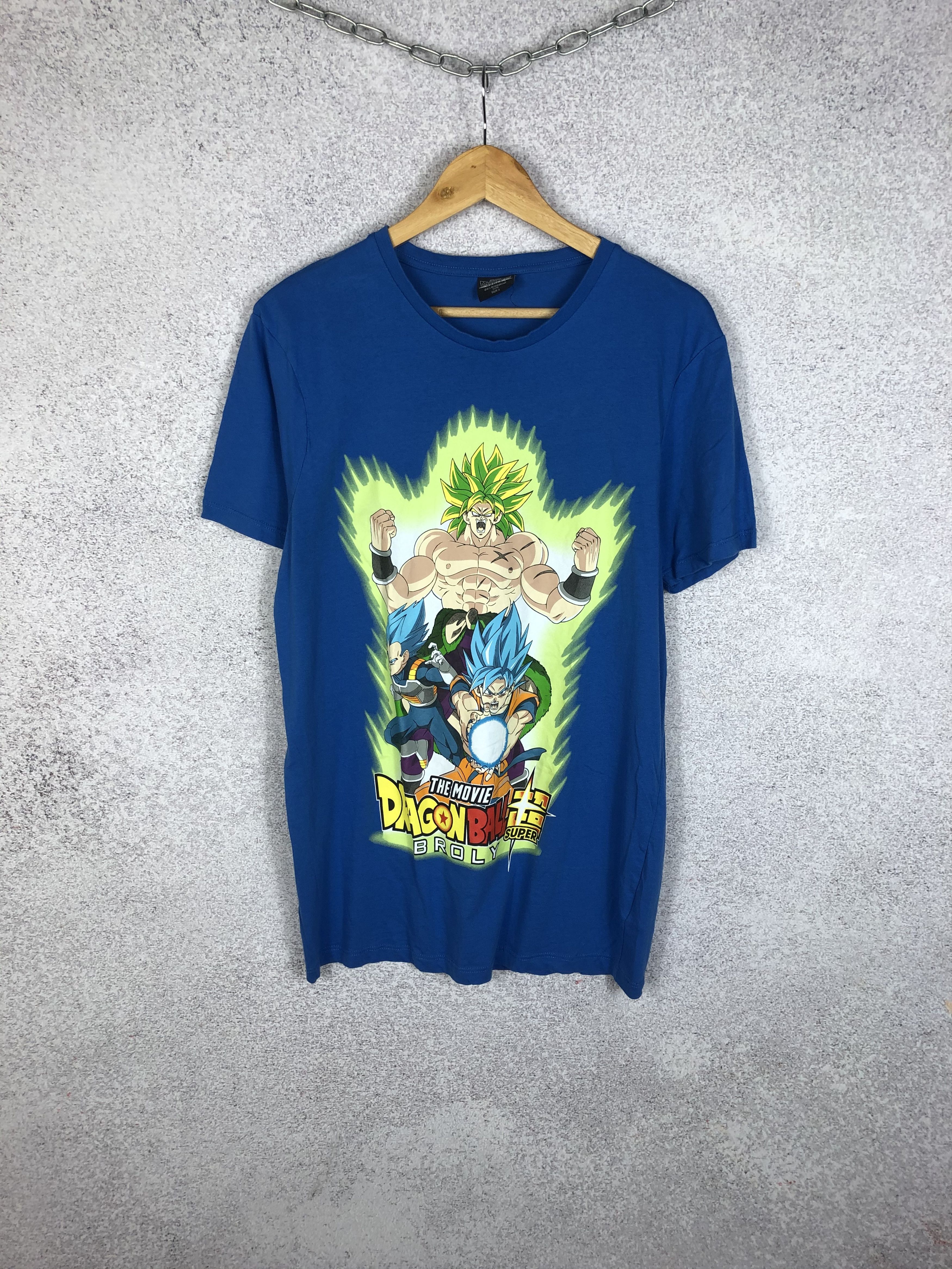 Anime Dragonballz Anime t-shirt streetwear Japanese tee Size US L / EU 52-54 / 3 - 1 Thumbnail