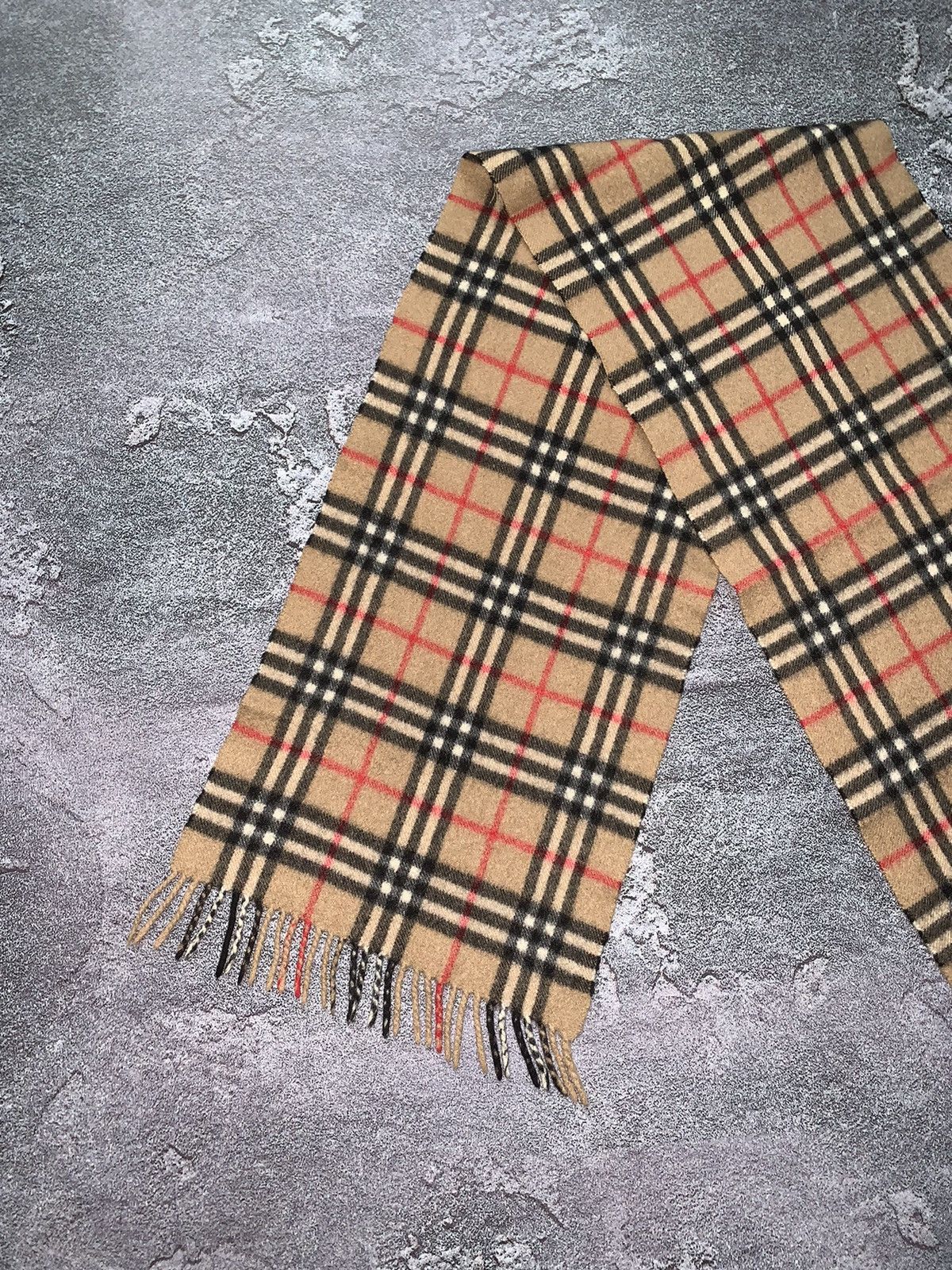 Burberry × Designer Burberry Burberry’s of London 100% cashmere scarf / muffler Size ONE SIZE - 3 Thumbnail
