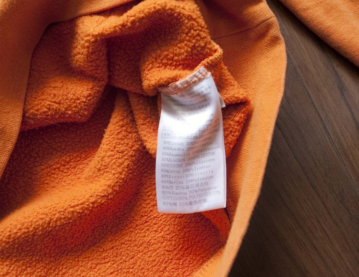 Burton Burton Hoodie Orange Logo Spell Out Size M Size US M / EU 48-50 / 2 - 2 Thumbnail