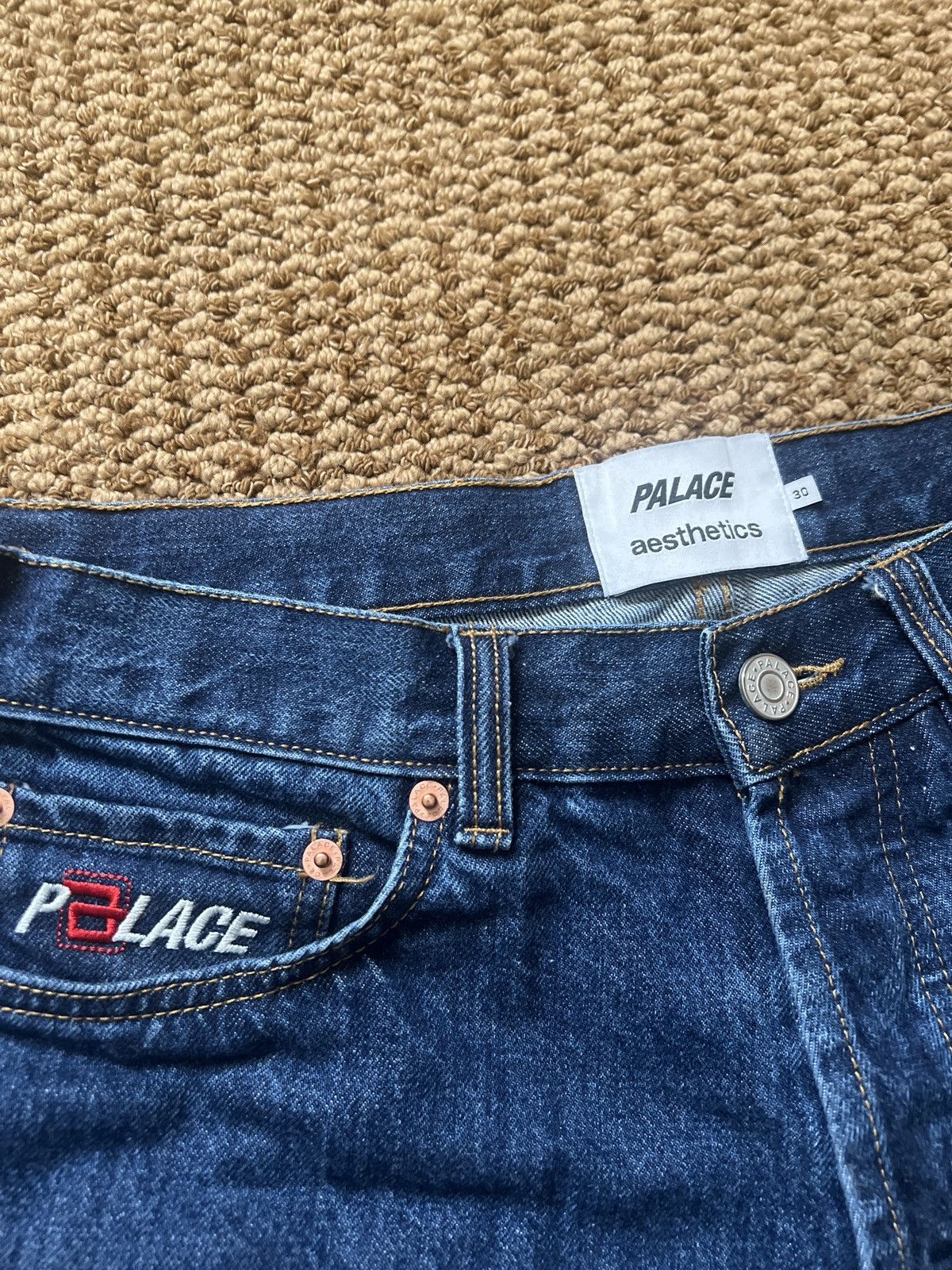 Palace PALACE Baggies Jeans Aesthetics | Grailed