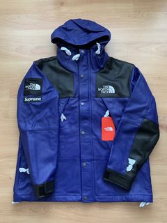 Supreme The North Face Leather Mountain Parka | Grailed