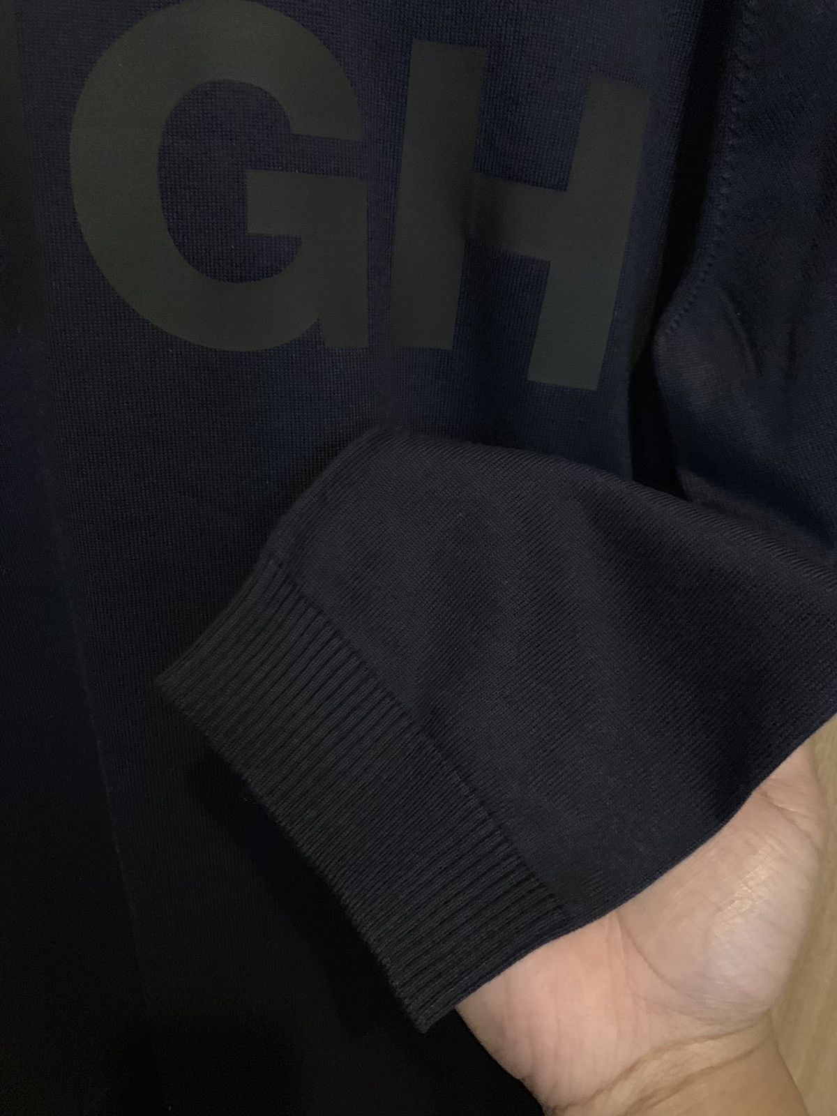 Comme des Garcons Homme Plus Comme Des Garçons Homme Navy Logo Sweatshirt Sweater Size US S / EU 44-46 / 1 - 6 Thumbnail