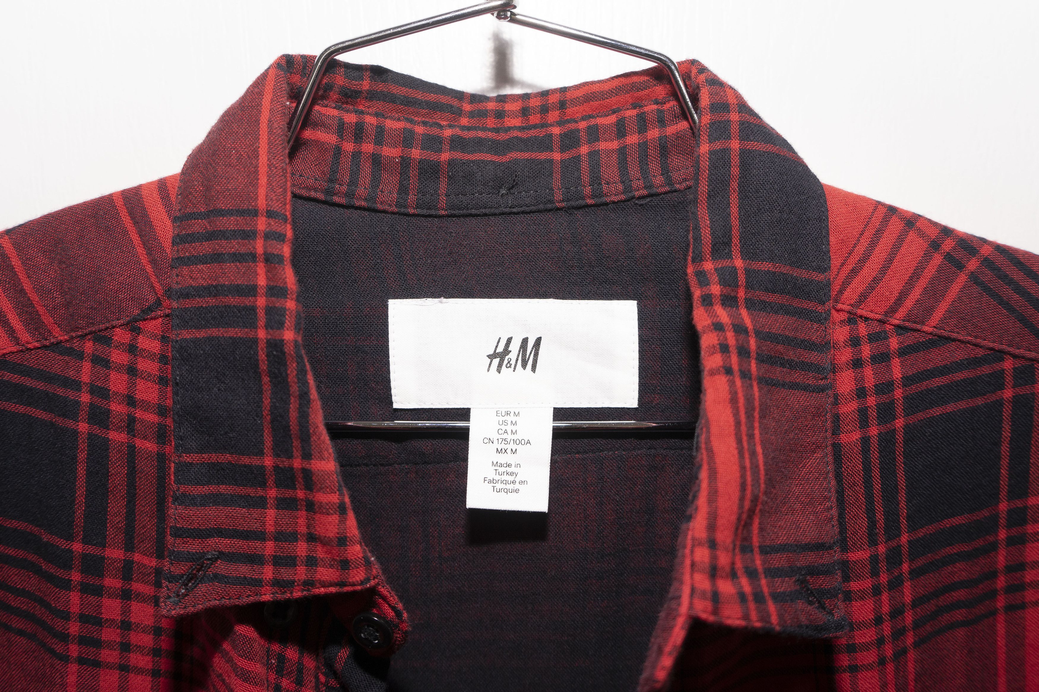 H&M Double-Layered Lightweight Flannel Button-Up Size US M / EU 48-50 / 2 - 5 Thumbnail