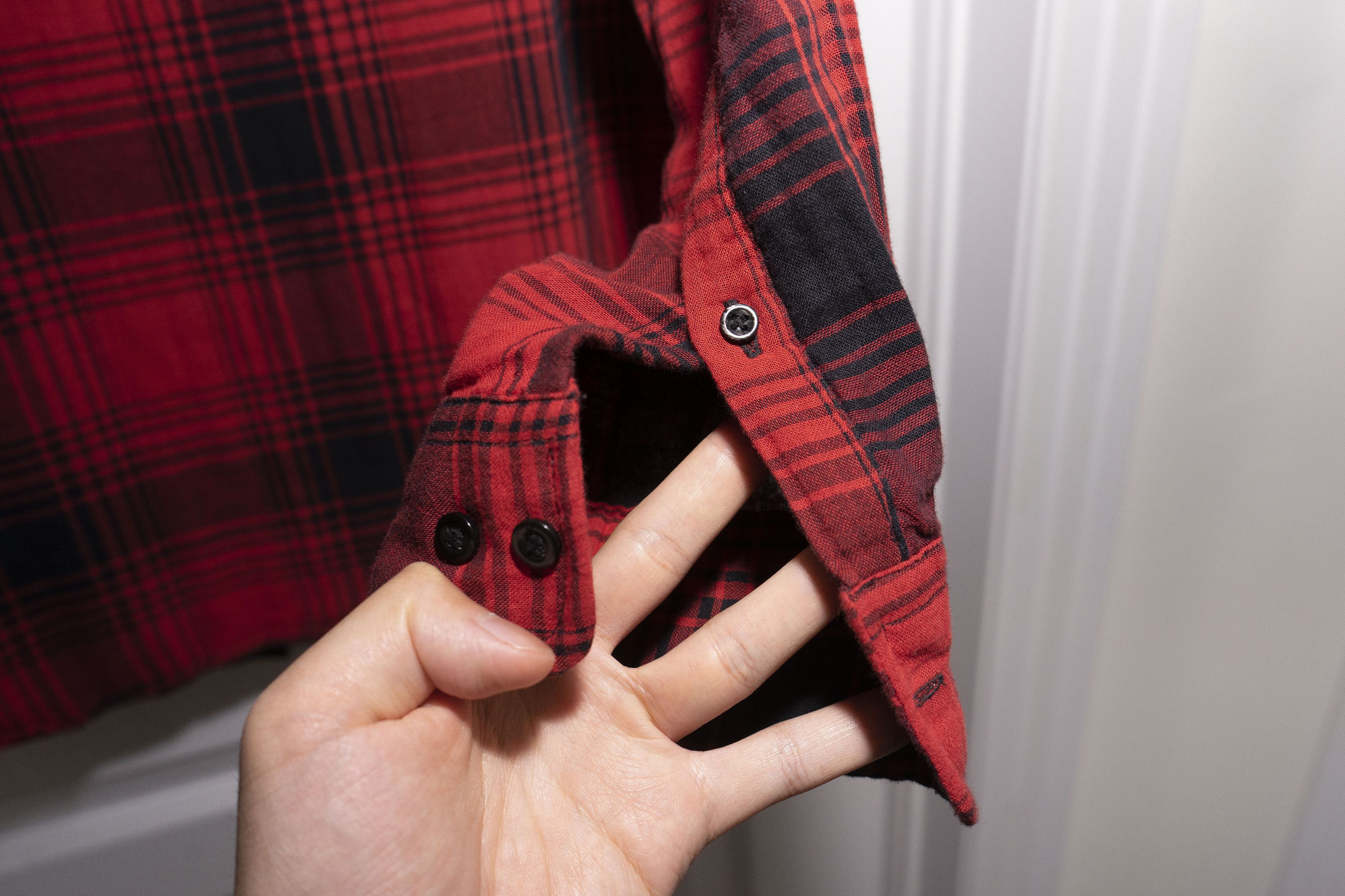 H&M Double-Layered Lightweight Flannel Button-Up Size US M / EU 48-50 / 2 - 14 Thumbnail
