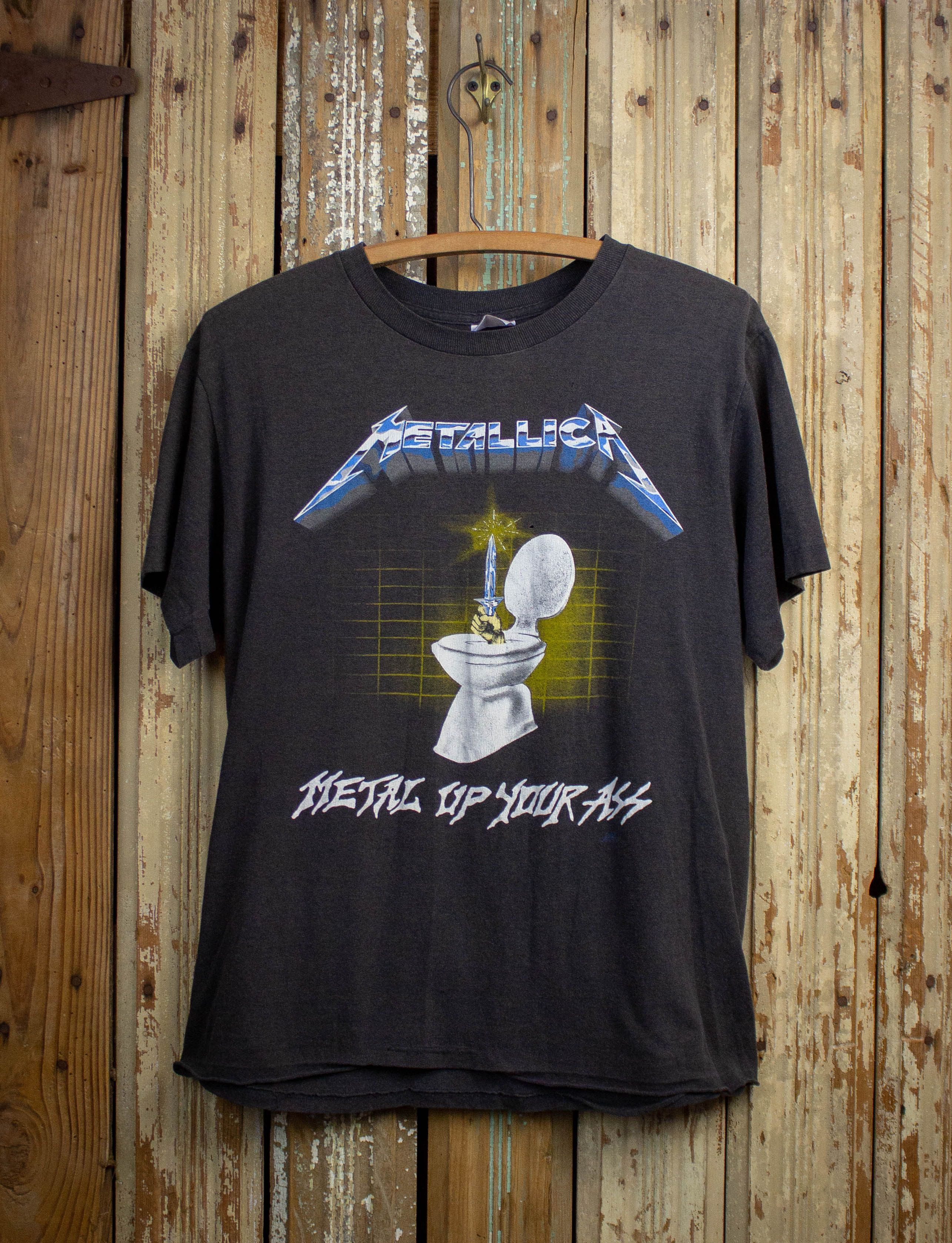 Vintage Metallica Metal Up Your Ass Concert T Shirt 1985 