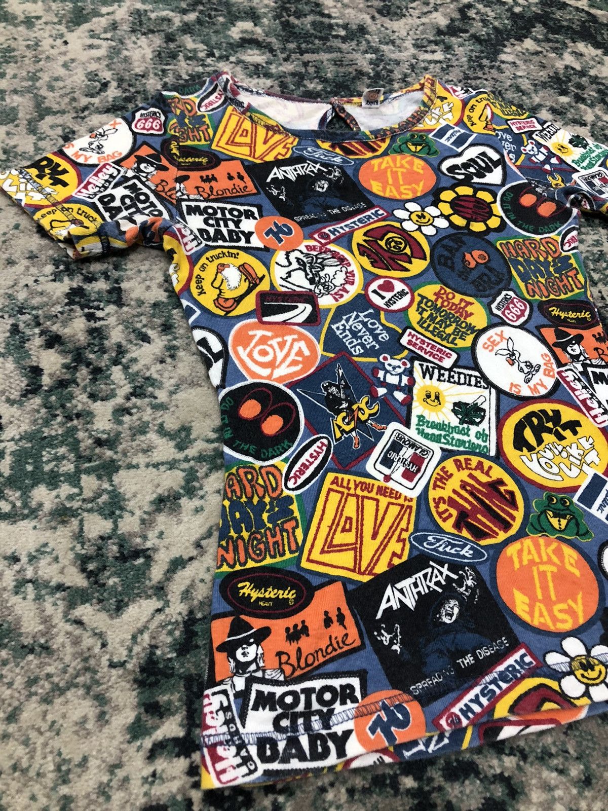 Hysteric Glamour Hysteric Glamour Grunge Pops Full Prints Shirt Size US XXS / EU 40 - 3 Thumbnail