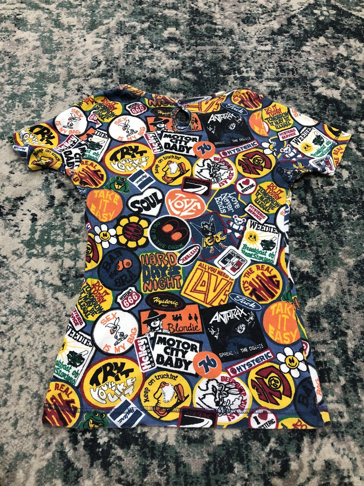 Hysteric Glamour Hysteric Glamour Grunge Pops Full Prints Shirt Size US XXS / EU 40 - 8 Thumbnail