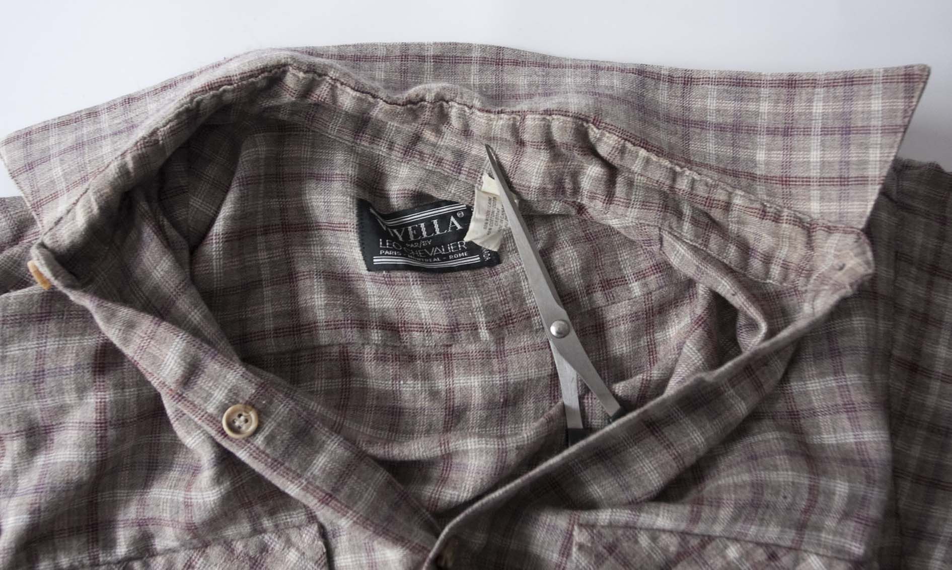 Vintage × Viyella Viyella Shirt Flannel Plaid Wool /Cotton Vintage Size M Size US M / EU 48-50 / 2 - 3 Thumbnail