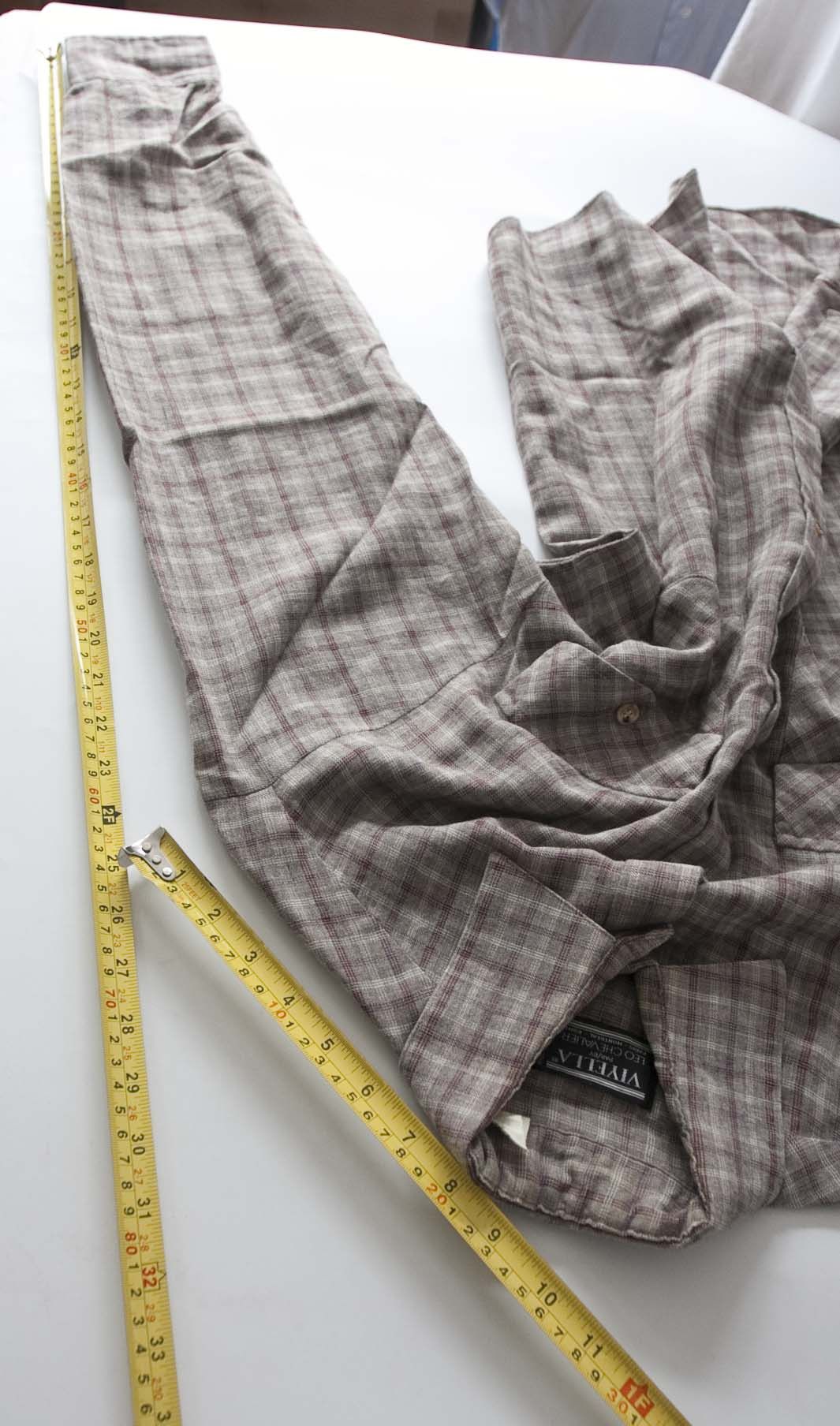 Vintage × Viyella Viyella Shirt Flannel Plaid Wool /Cotton Vintage Size M Size US M / EU 48-50 / 2 - 5 Thumbnail