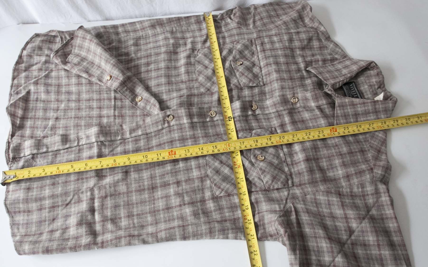 Vintage × Viyella Viyella Shirt Flannel Plaid Wool /Cotton Vintage Size M Size US M / EU 48-50 / 2 - 4 Thumbnail