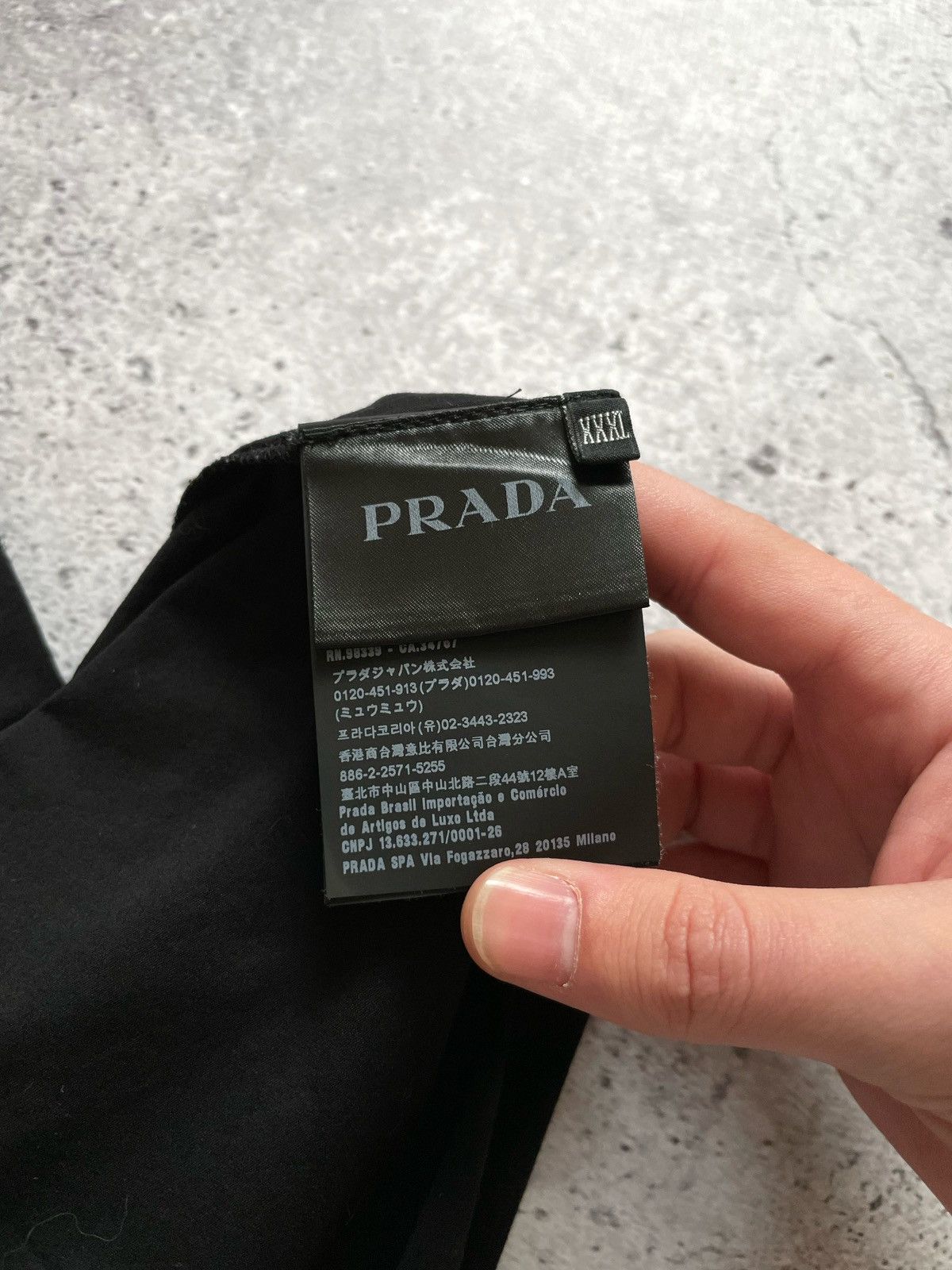 Prada Prada Nylon Pocket T-shirt Size US XXL / EU 58 / 5 - 9 Thumbnail