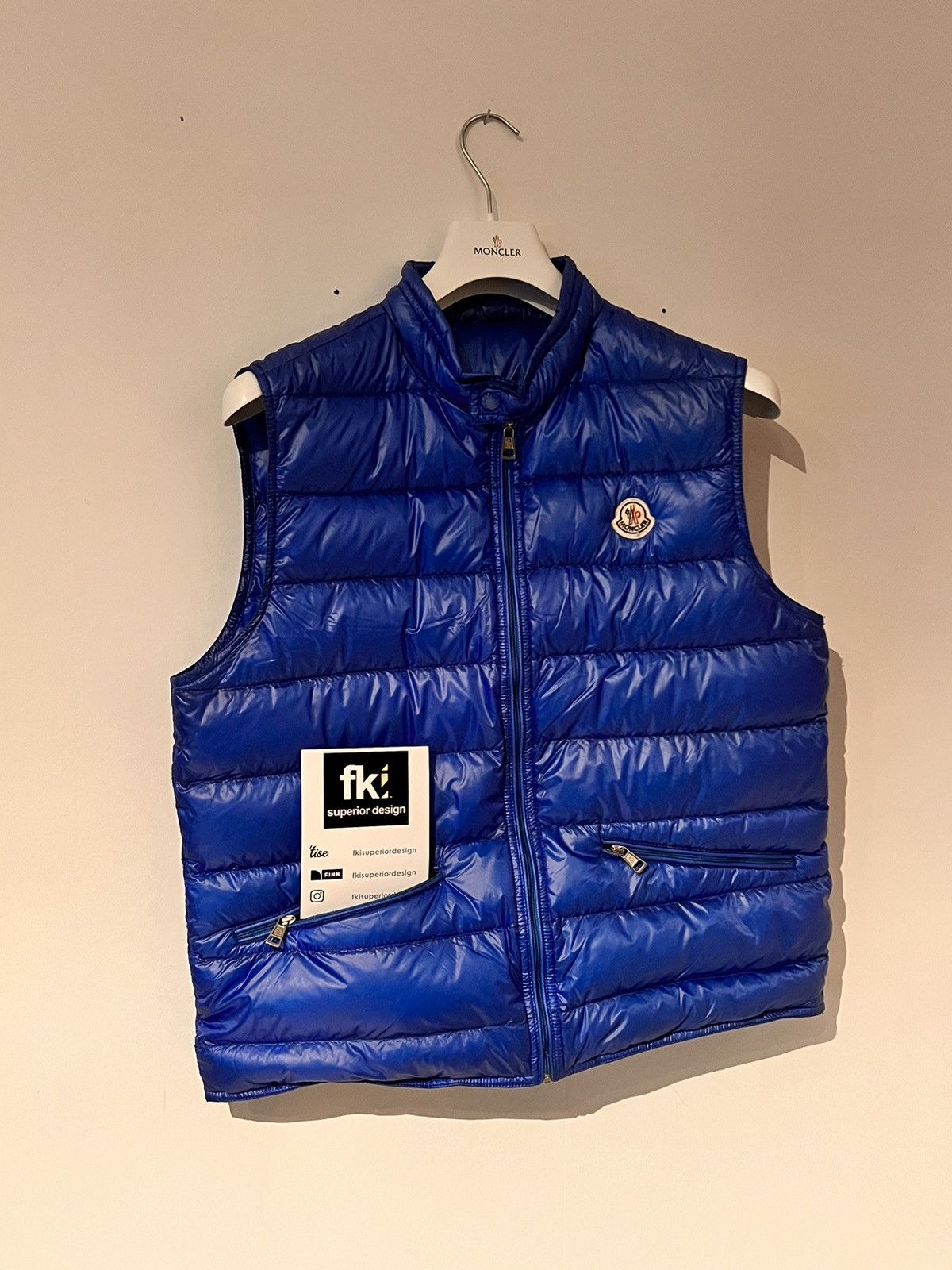 Moncler Moncler gui vest Grailed