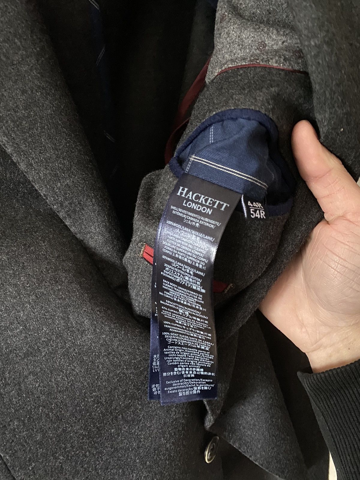 Hackett Hackett luxury wool blazer size 54R Size 54R - 4 Thumbnail