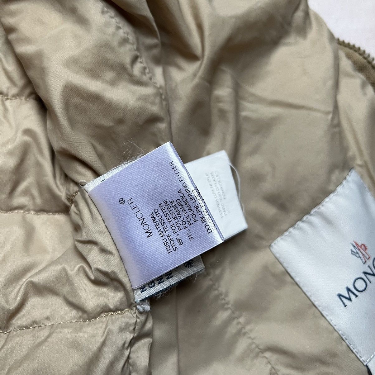 Moncler Moncler Puffer Light Jacket Beige M Logo Y2K Size M / US 6-8 / IT 42-44 - 7 Thumbnail