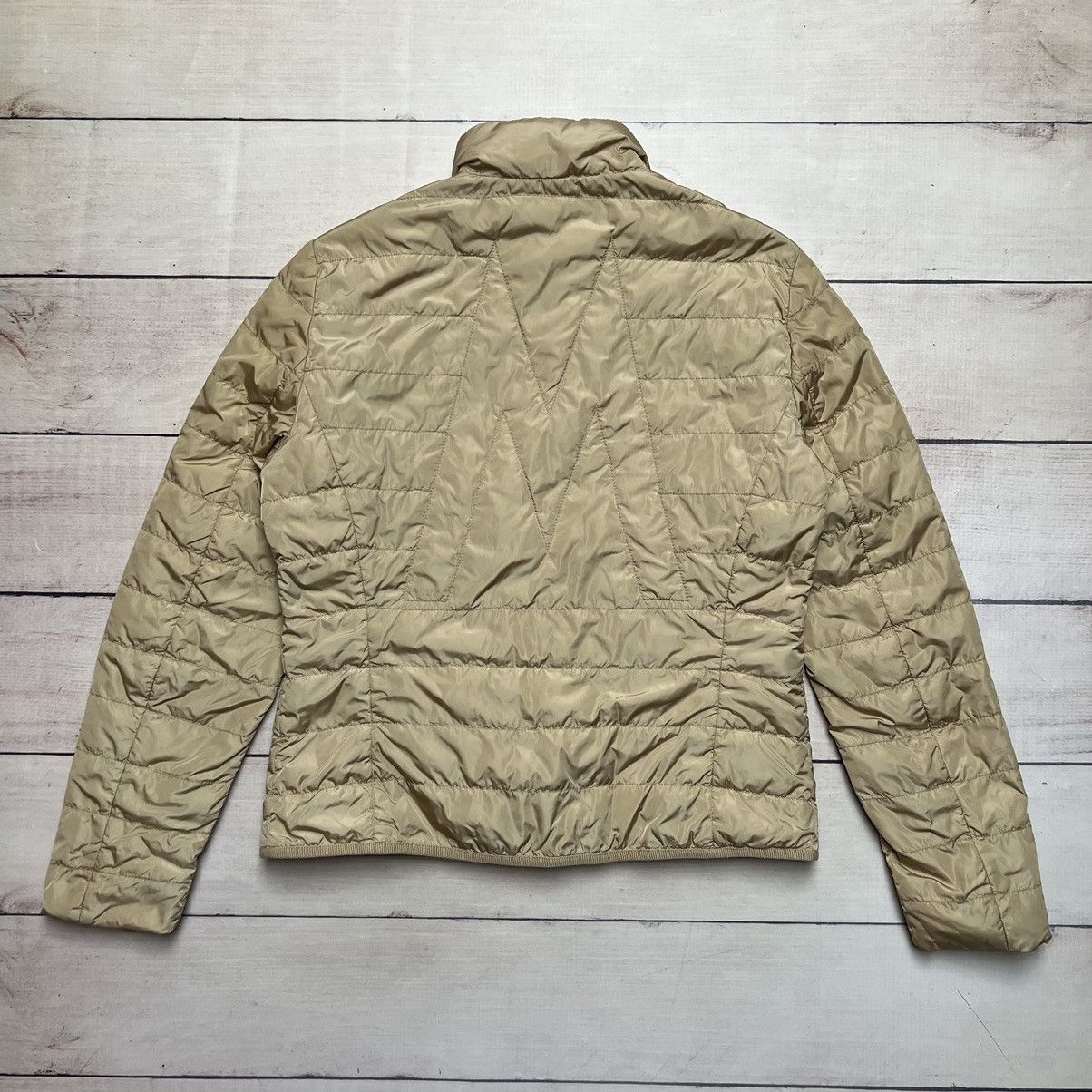 Moncler Moncler Puffer Light Jacket Beige M Logo Y2K Size M / US 6-8 / IT 42-44 - 10 Thumbnail
