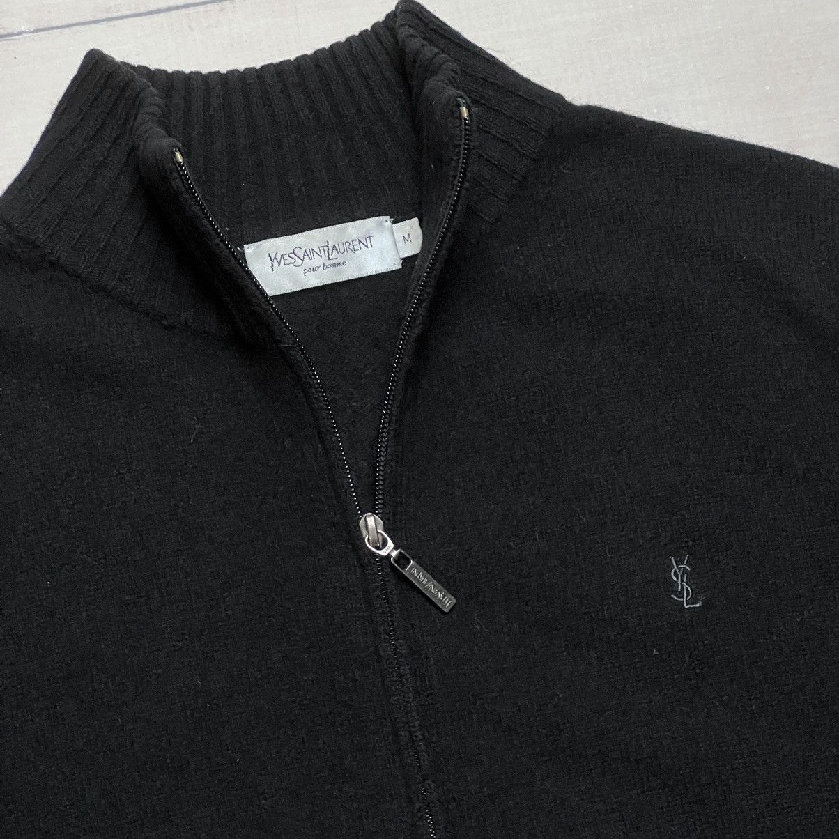 Yves Saint Laurent Yves Saint Laurent Zip Knitwear Sweater Wool Size US M / EU 48-50 / 2 - 4 Thumbnail