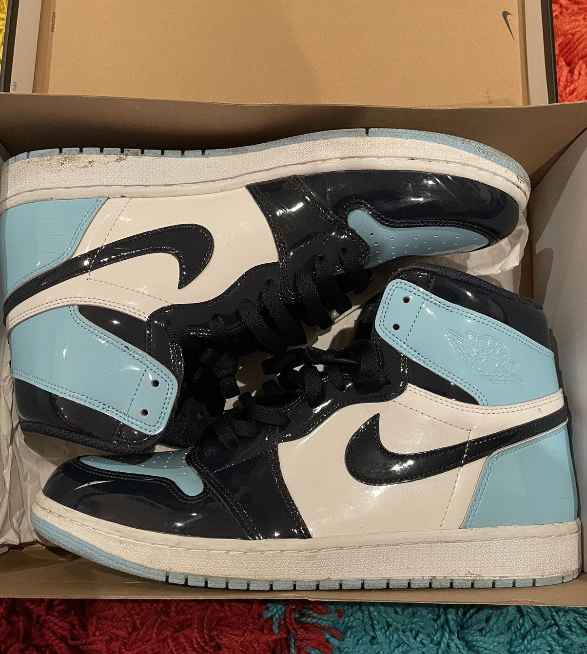 Air Jordan High OG UNC Patent