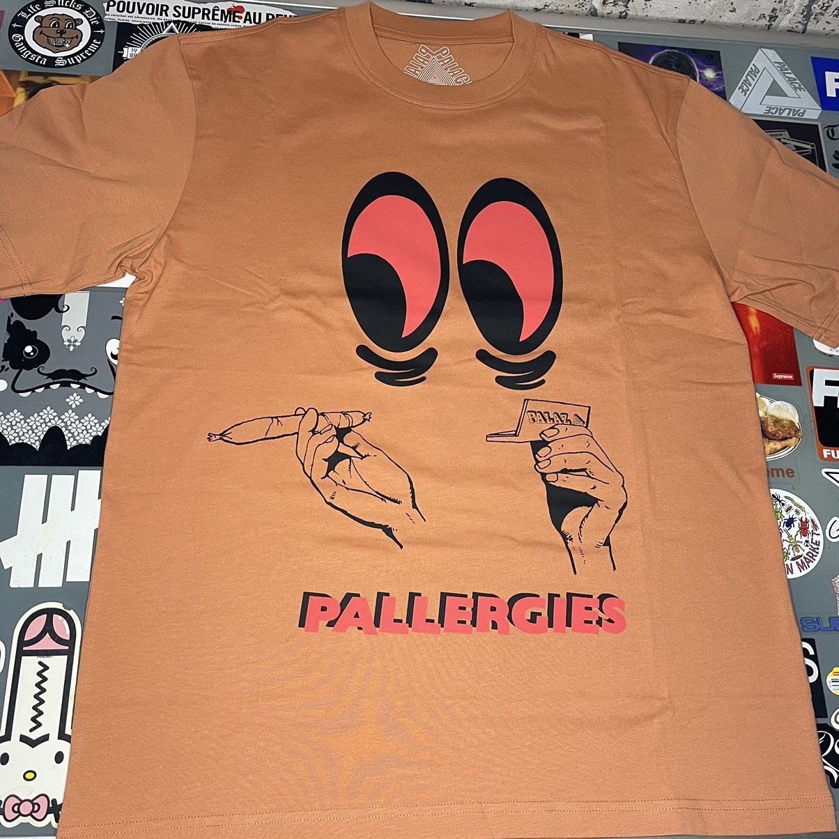 Palace Palace Pallergies Tee Caramel Large Brand New Size US L / EU 52-54 / 3 - 1 Thumbnail
