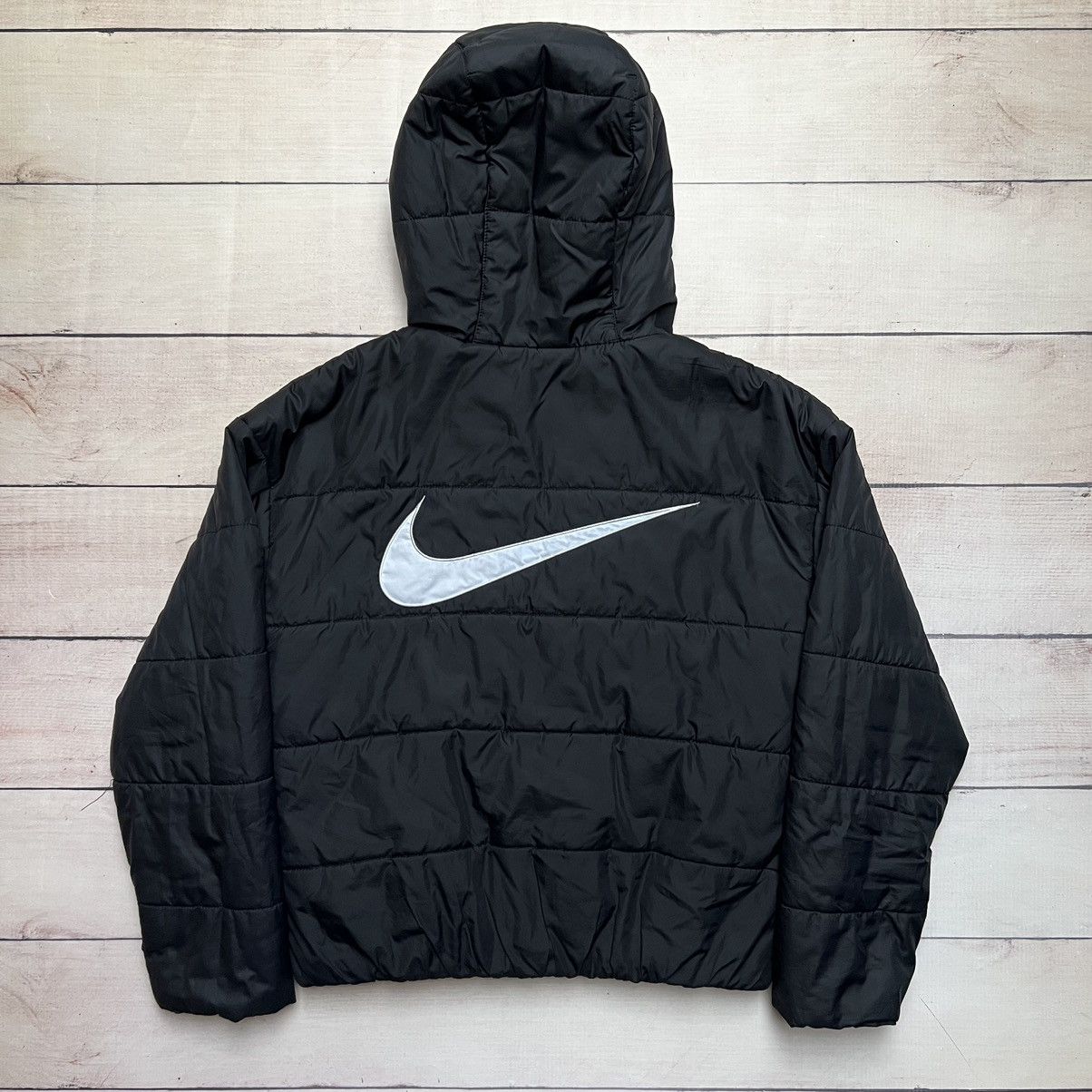 Nike Nike Jacket Swoosh Black Size XS / US 0-2 / IT 36-38 - 1 Thumbnail
