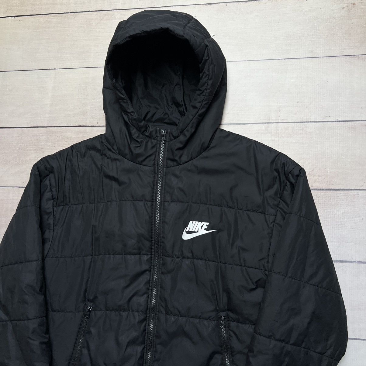 Nike Nike Jacket Swoosh Black Size XS / US 0-2 / IT 36-38 - 4 Thumbnail