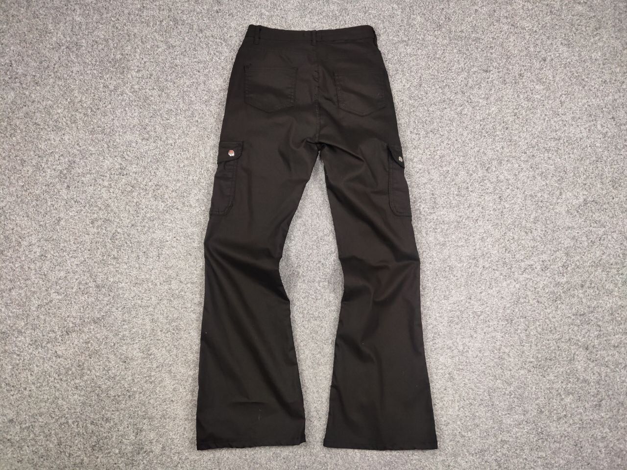 Japanese Brand Vintage 90's Japanese Trendy Flared Cargo Trousers Pants Size 30" / US 8 / IT 44 - 14 Thumbnail
