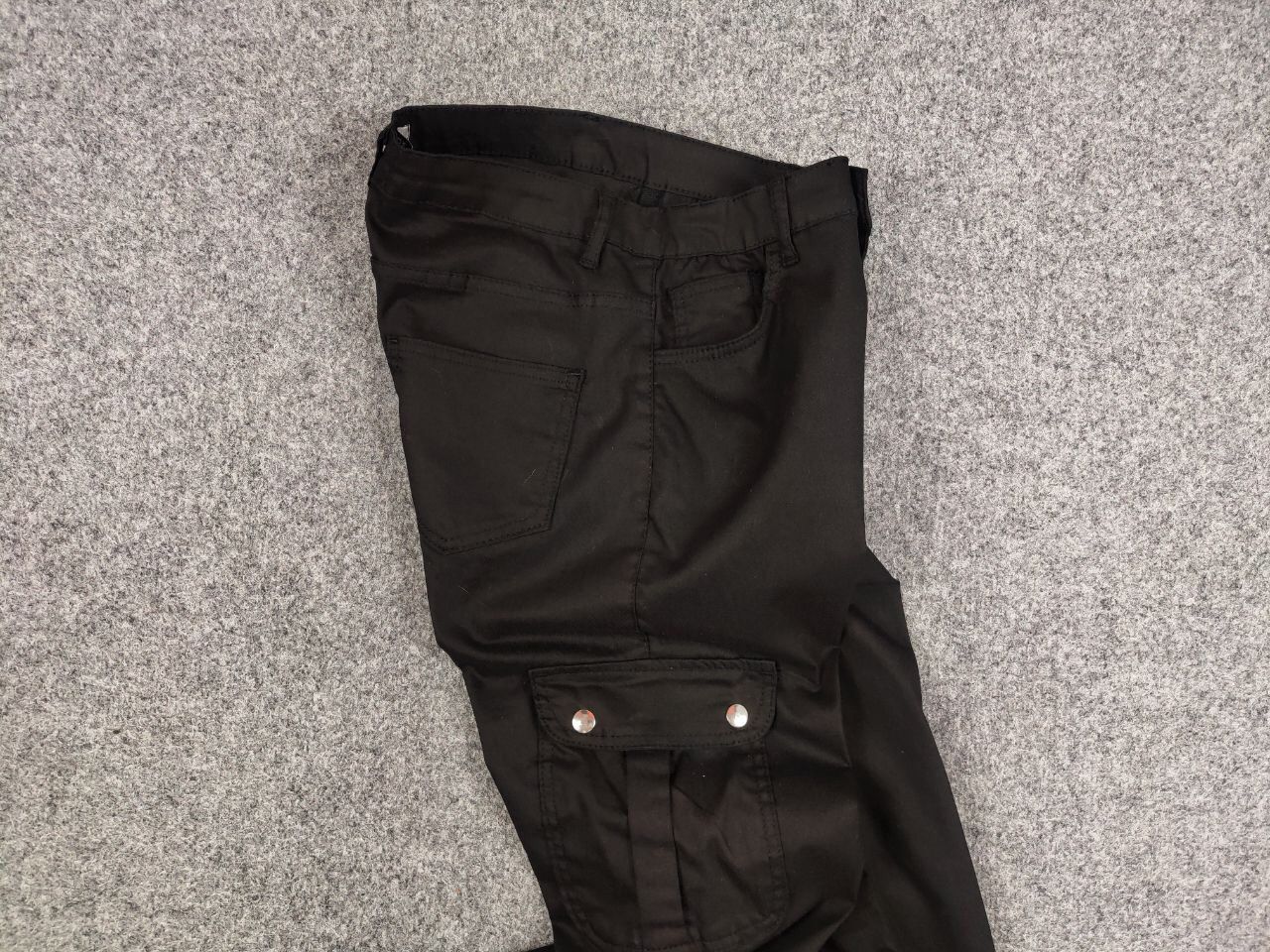 Japanese Brand Vintage 90's Japanese Trendy Flared Cargo Trousers Pants Size 30" / US 8 / IT 44 - 17 Thumbnail