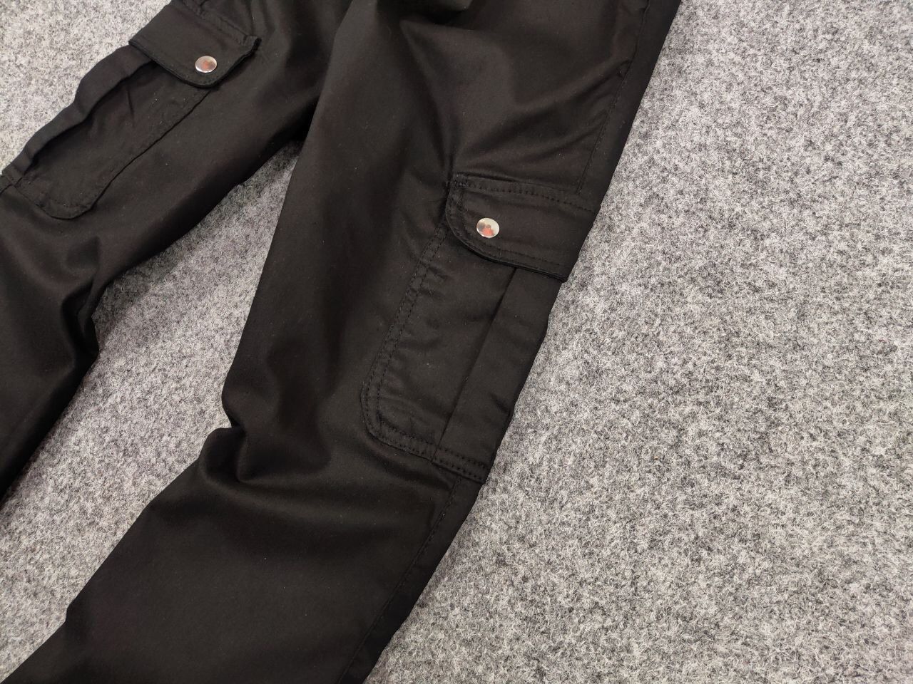 Japanese Brand Vintage 90's Japanese Trendy Flared Cargo Trousers Pants Size 30" / US 8 / IT 44 - 5 Thumbnail