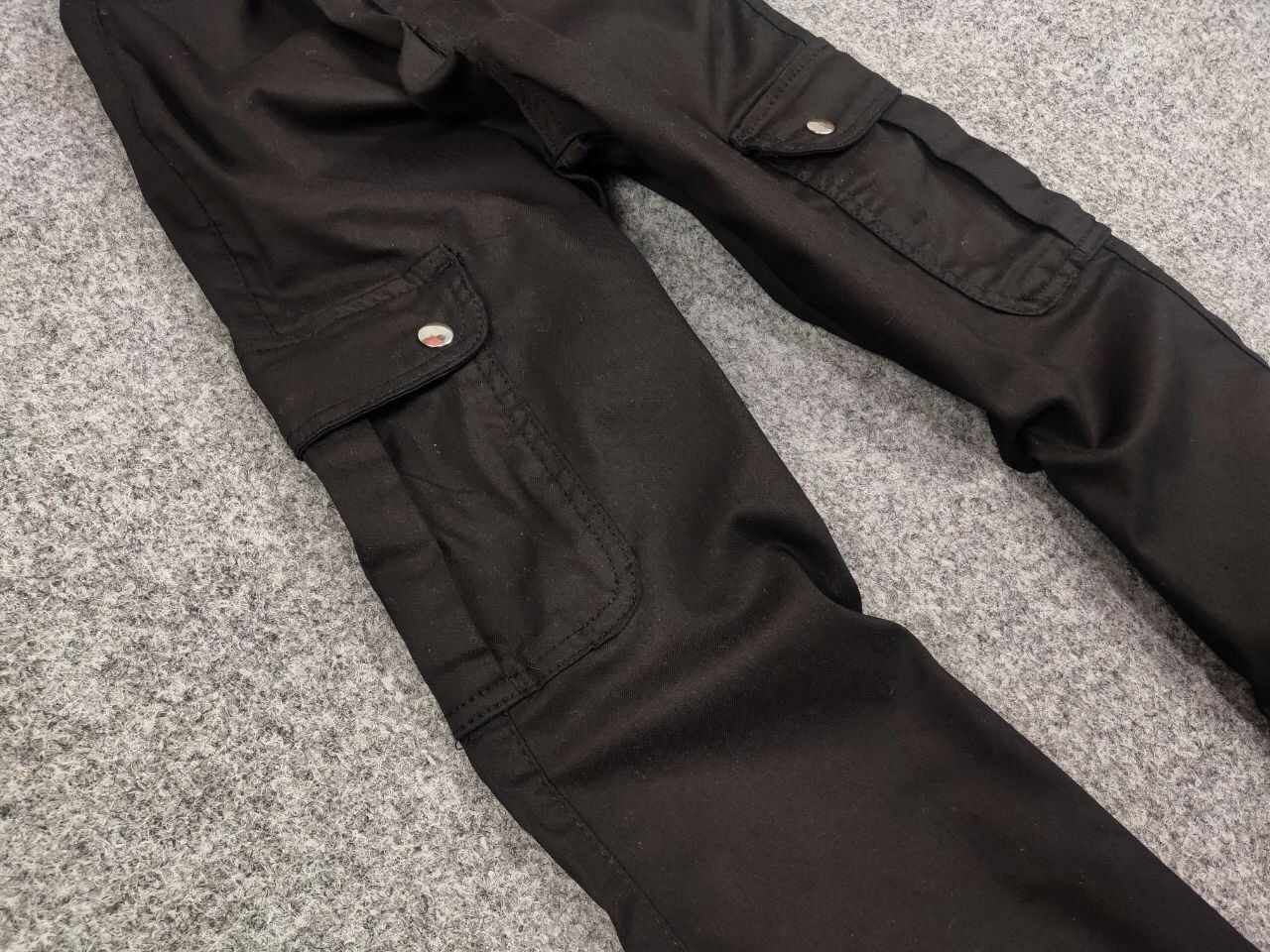 Japanese Brand Vintage 90's Japanese Trendy Flared Cargo Trousers Pants Size 30" / US 8 / IT 44 - 9 Thumbnail