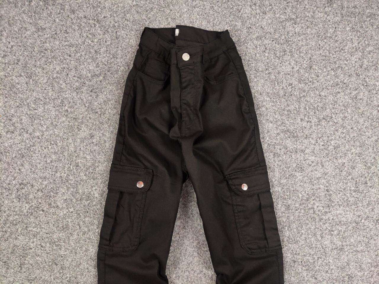 Japanese Brand Vintage 90's Japanese Trendy Flared Cargo Trousers Pants Size 30" / US 8 / IT 44 - 7 Thumbnail