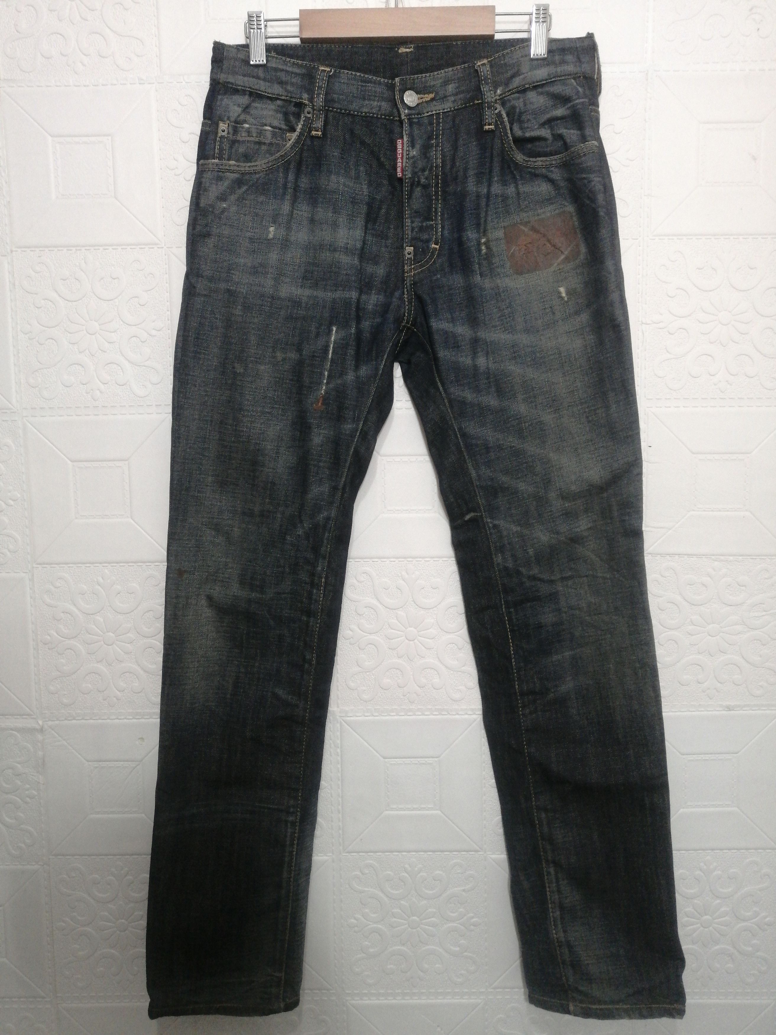 Designer × Dsquared2 Dsquared2 button fly denim jeans Size US 31 - 1 Thumbnail