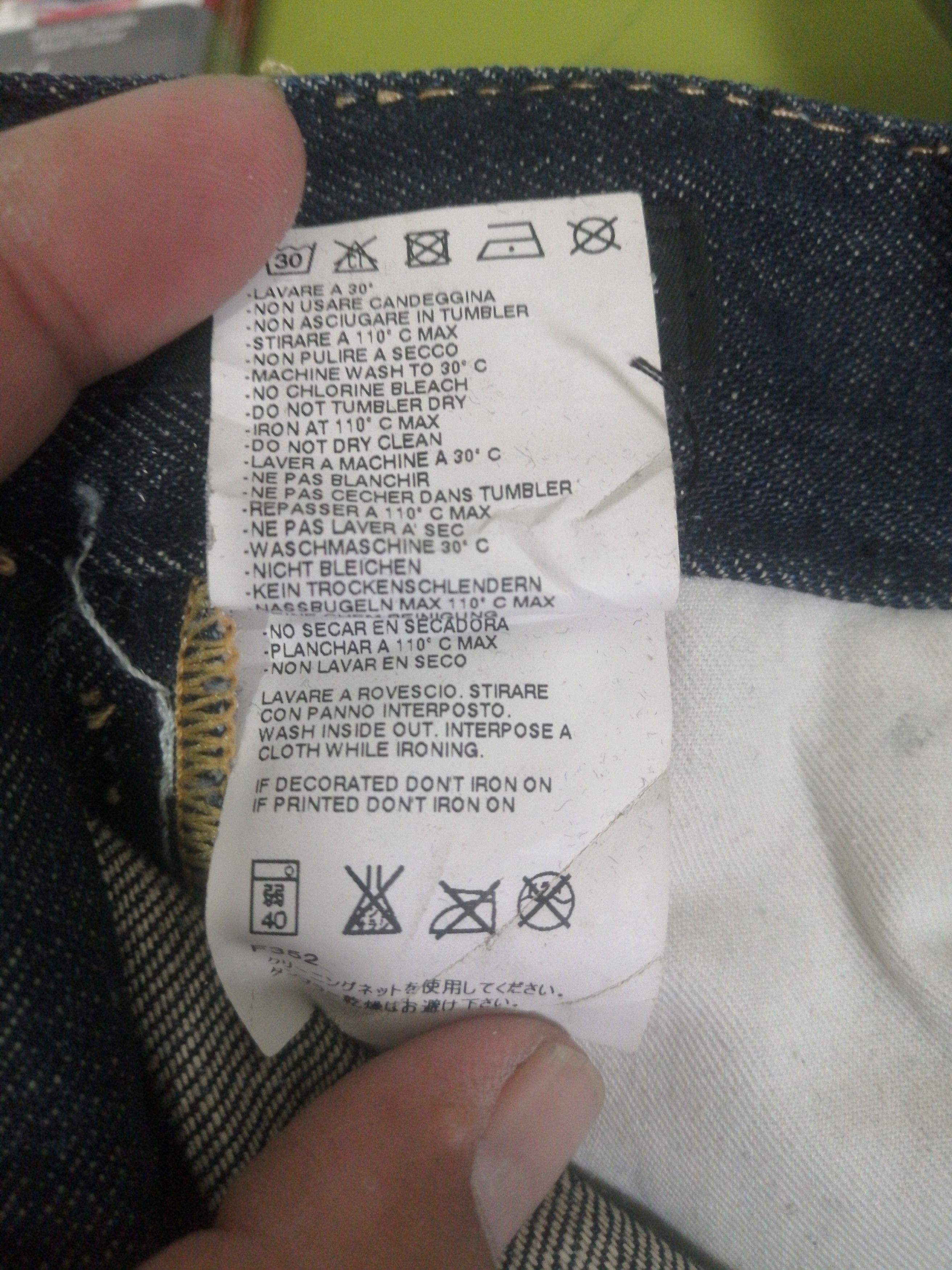 Designer × Dsquared2 Dsquared2 button fly denim jeans Size US 31 - 13 Thumbnail