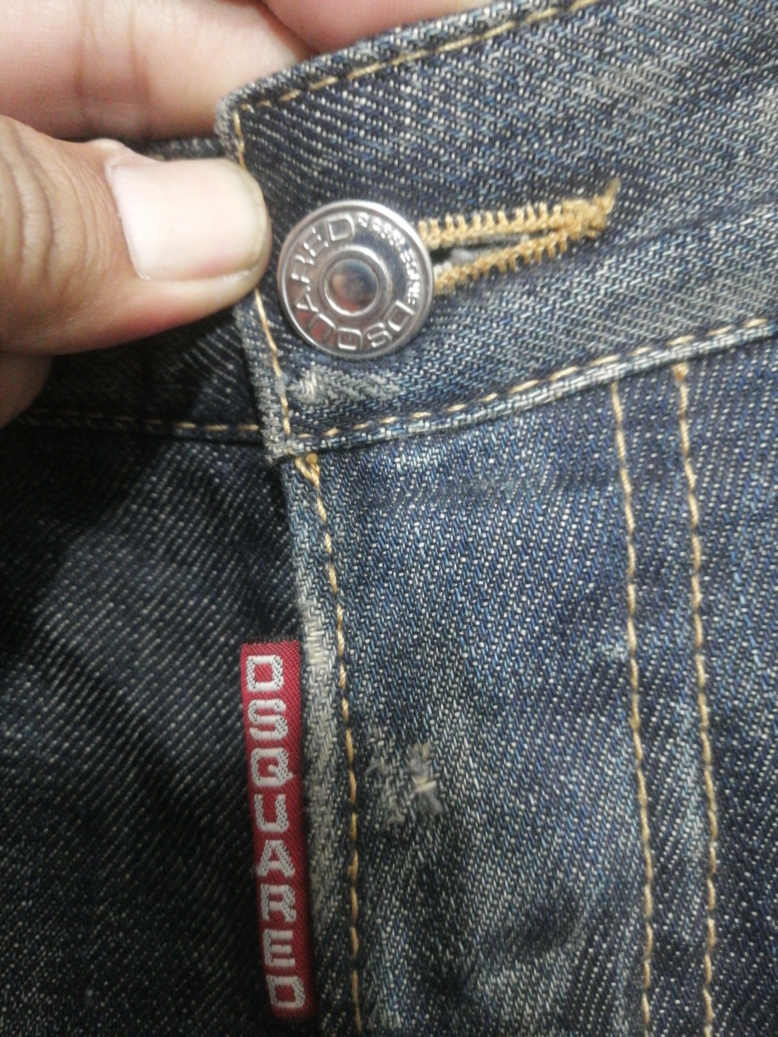 Designer × Dsquared2 Dsquared2 button fly denim jeans Size US 31 - 3 Thumbnail