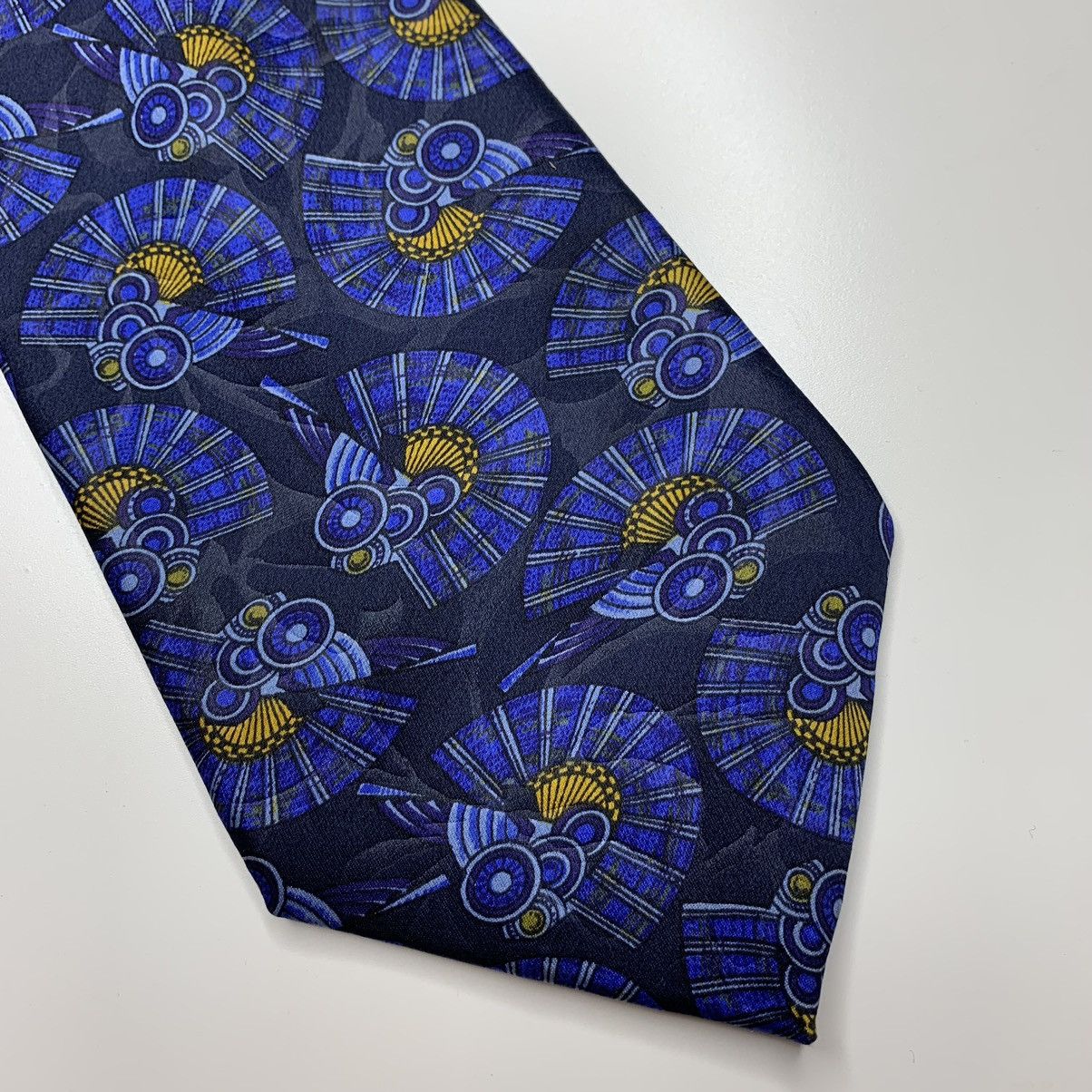 Lanvin Luxury Tie Vintage LANVIN PARIS Size ONE SIZE - 5 Thumbnail