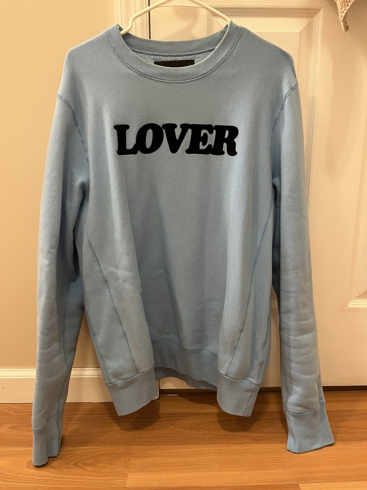 Bianca Chandon Light Blue Lover Crewneck Sweatshirt