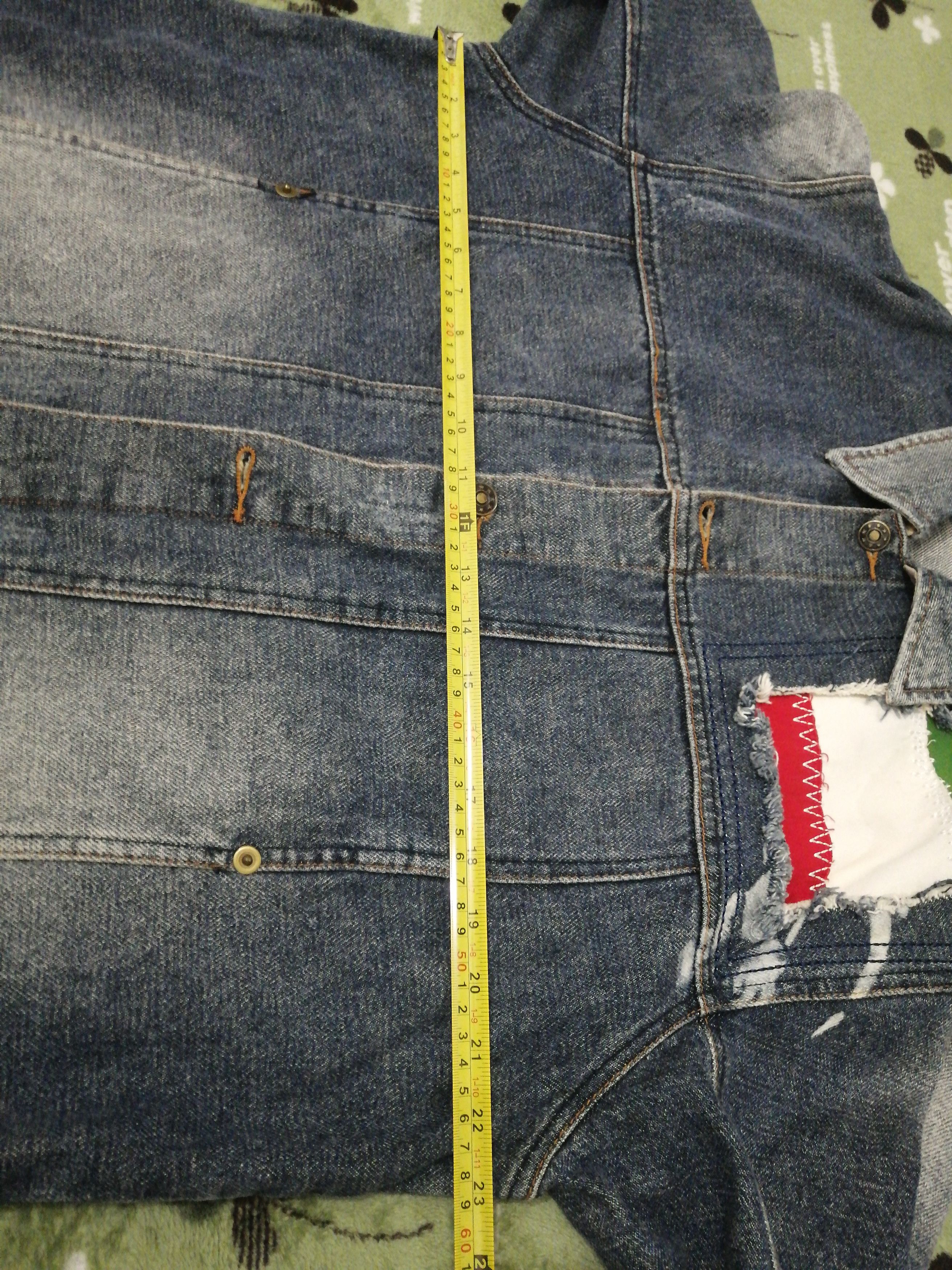 HYDROGEN Hydrogen Italy Flag Patchwork & Skull Embroidery Size US L / EU 52-54 / 3 - 16 Thumbnail