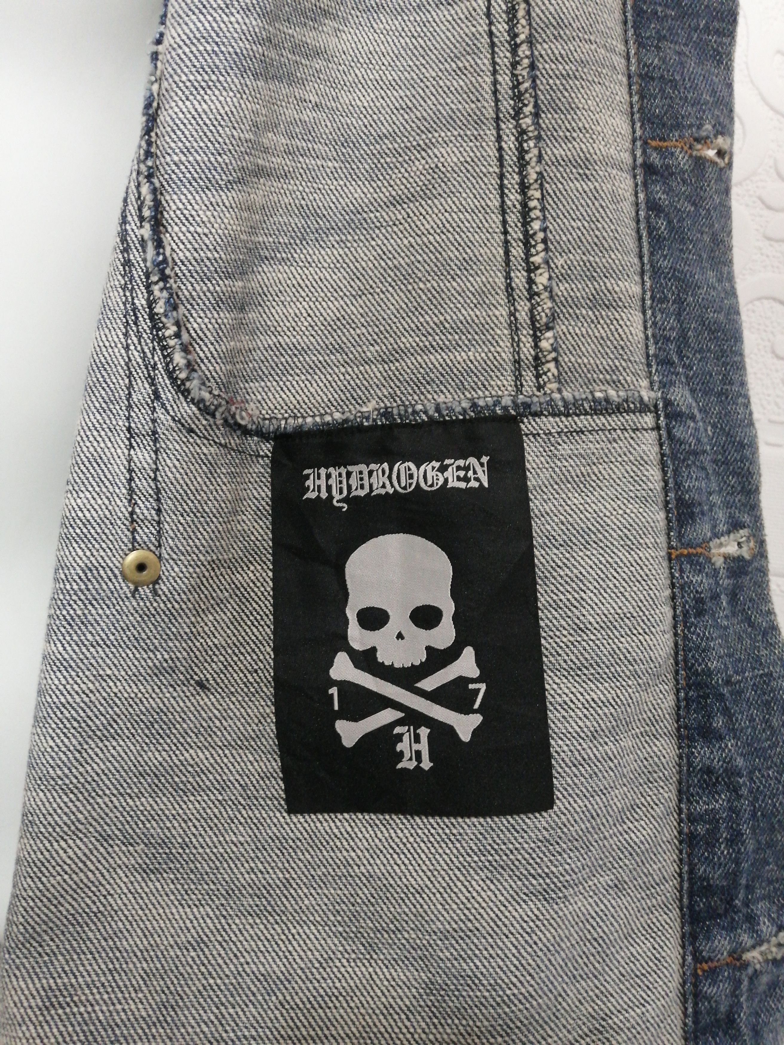HYDROGEN Hydrogen Italy Flag Patchwork & Skull Embroidery Size US L / EU 52-54 / 3 - 10 Thumbnail