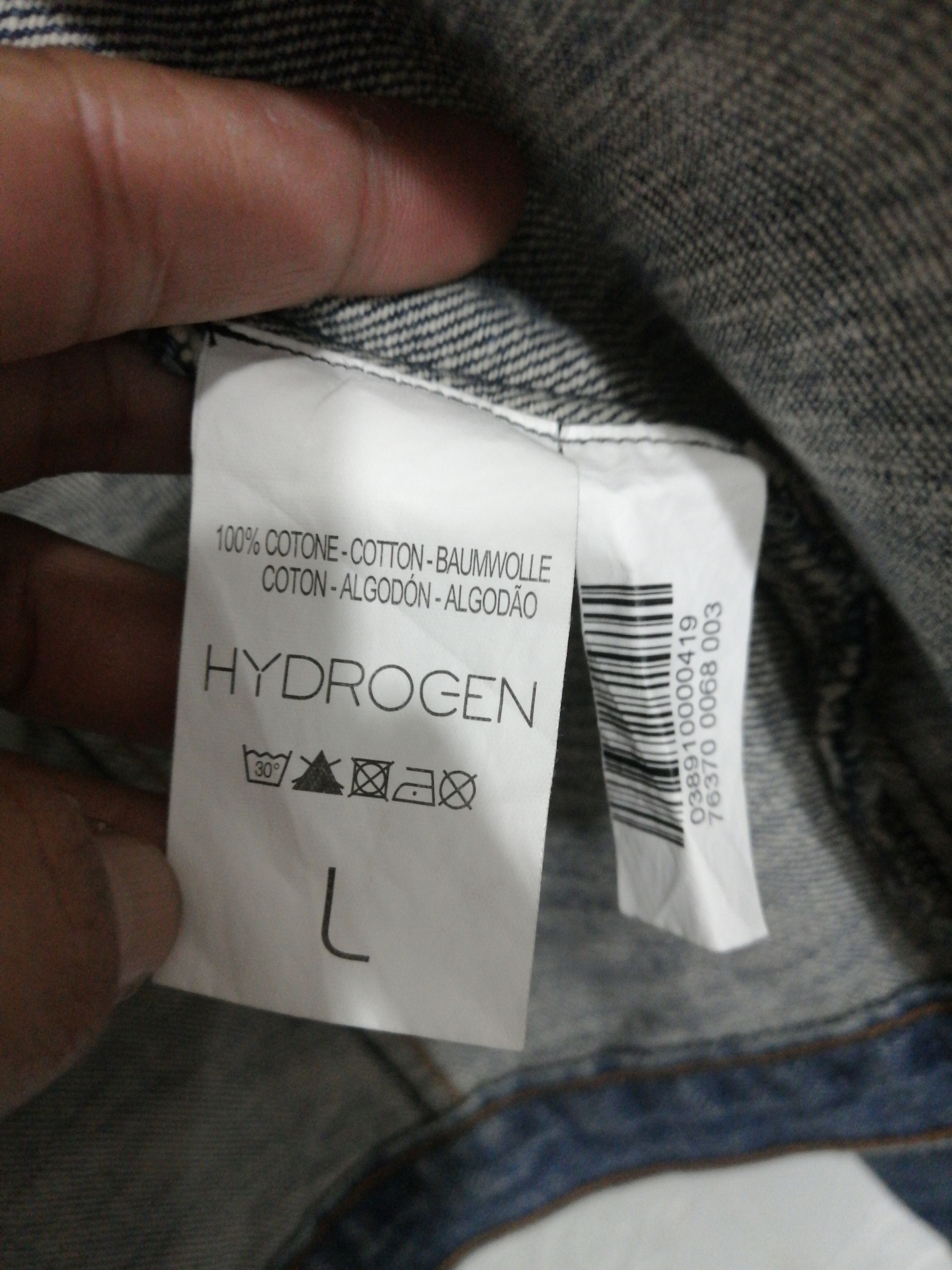 HYDROGEN Hydrogen Italy Flag Patchwork & Skull Embroidery Size US L / EU 52-54 / 3 - 11 Thumbnail